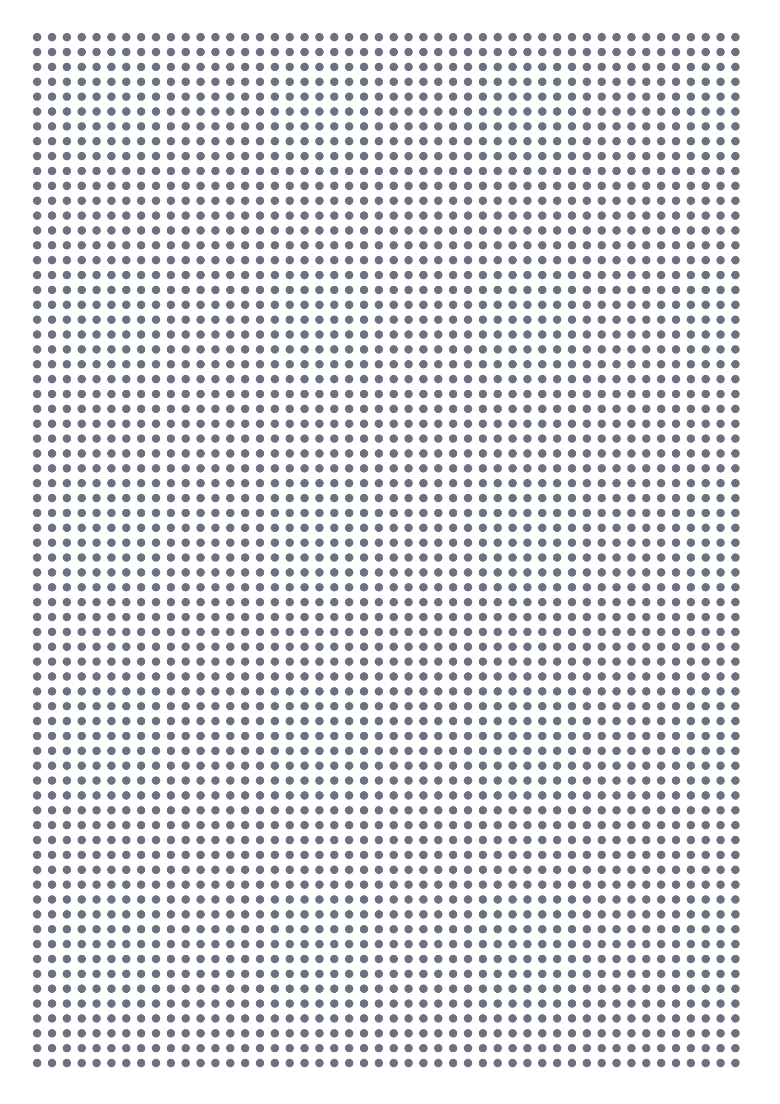 Dot Paper — 4 mm A4 (Portrait)