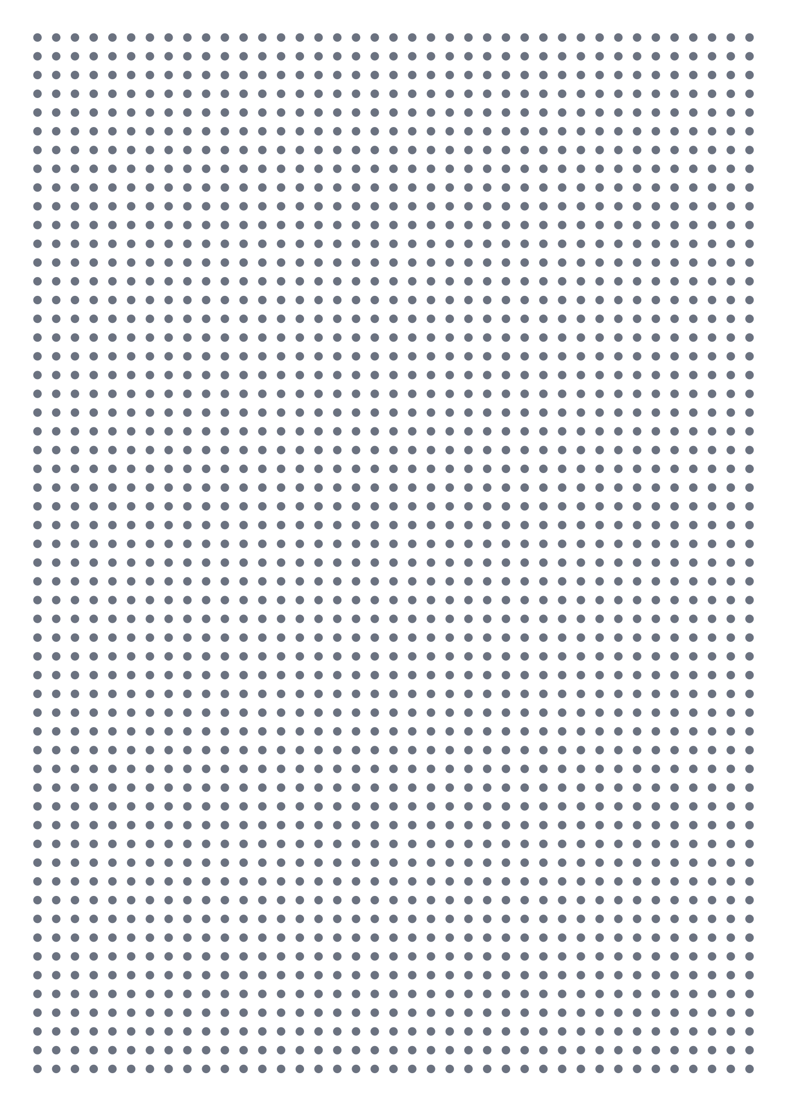 Dot Paper — 5 mm A4 (Portrait)