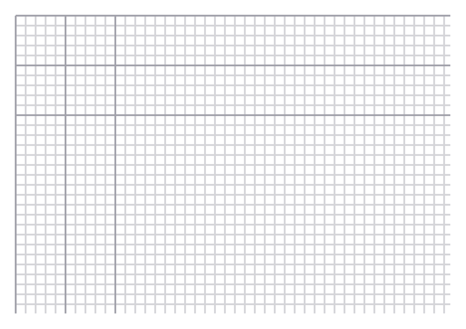 Graph Paper — 0.25 in A4 (Landscape)