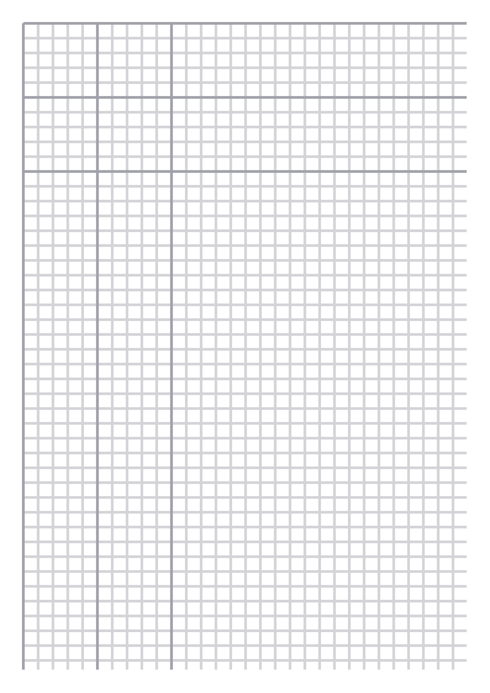 Graph Paper — 0.25 in A4 (Portrait)