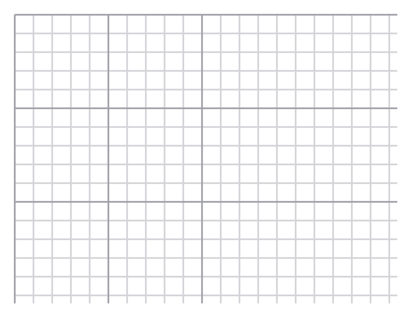 Graph Paper — 0.5 in Letter (Landscape)