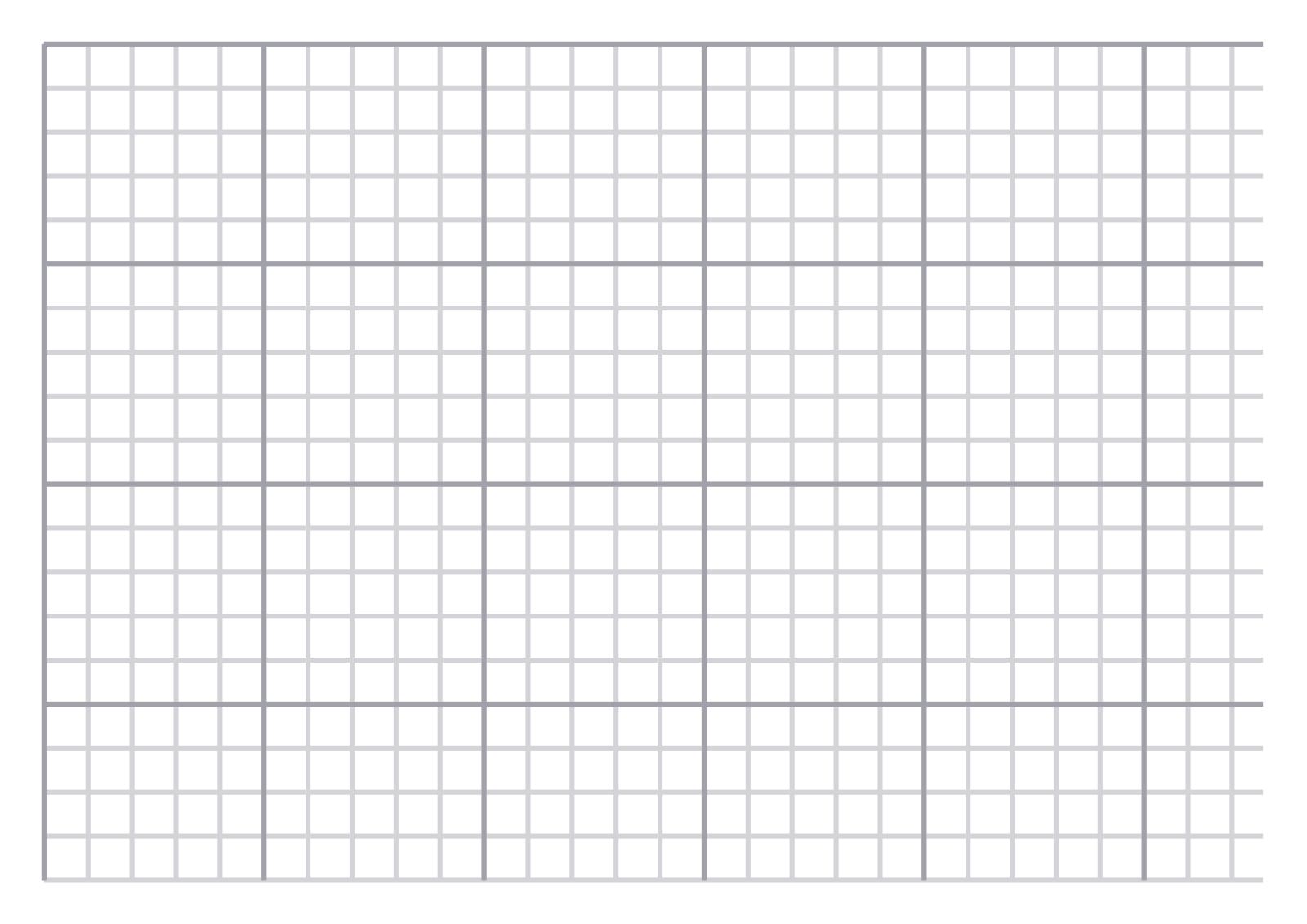 Graph Paper — 10 mm A4 (Landscape)