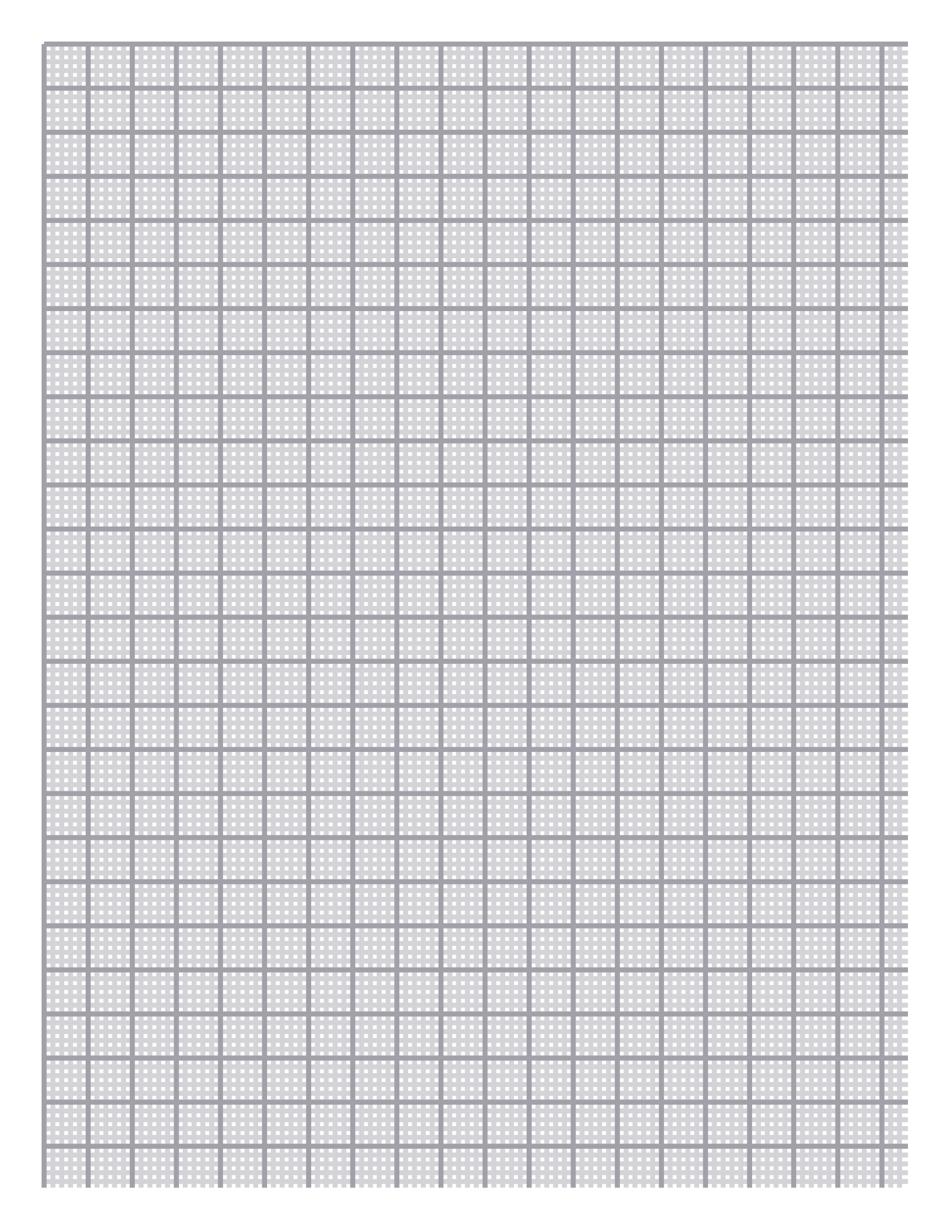 Graph Paper — 2 mm Letter (Portrait)