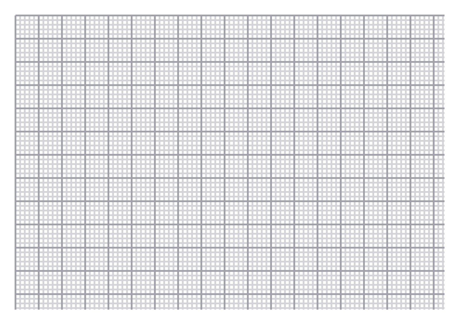 Graph Paper — 3 mm A4 (Landscape)