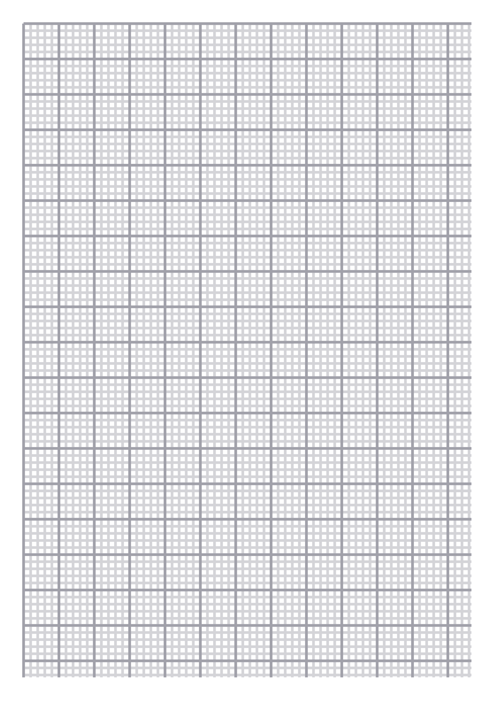 Graph Paper — 3 mm A4 (Portrait)