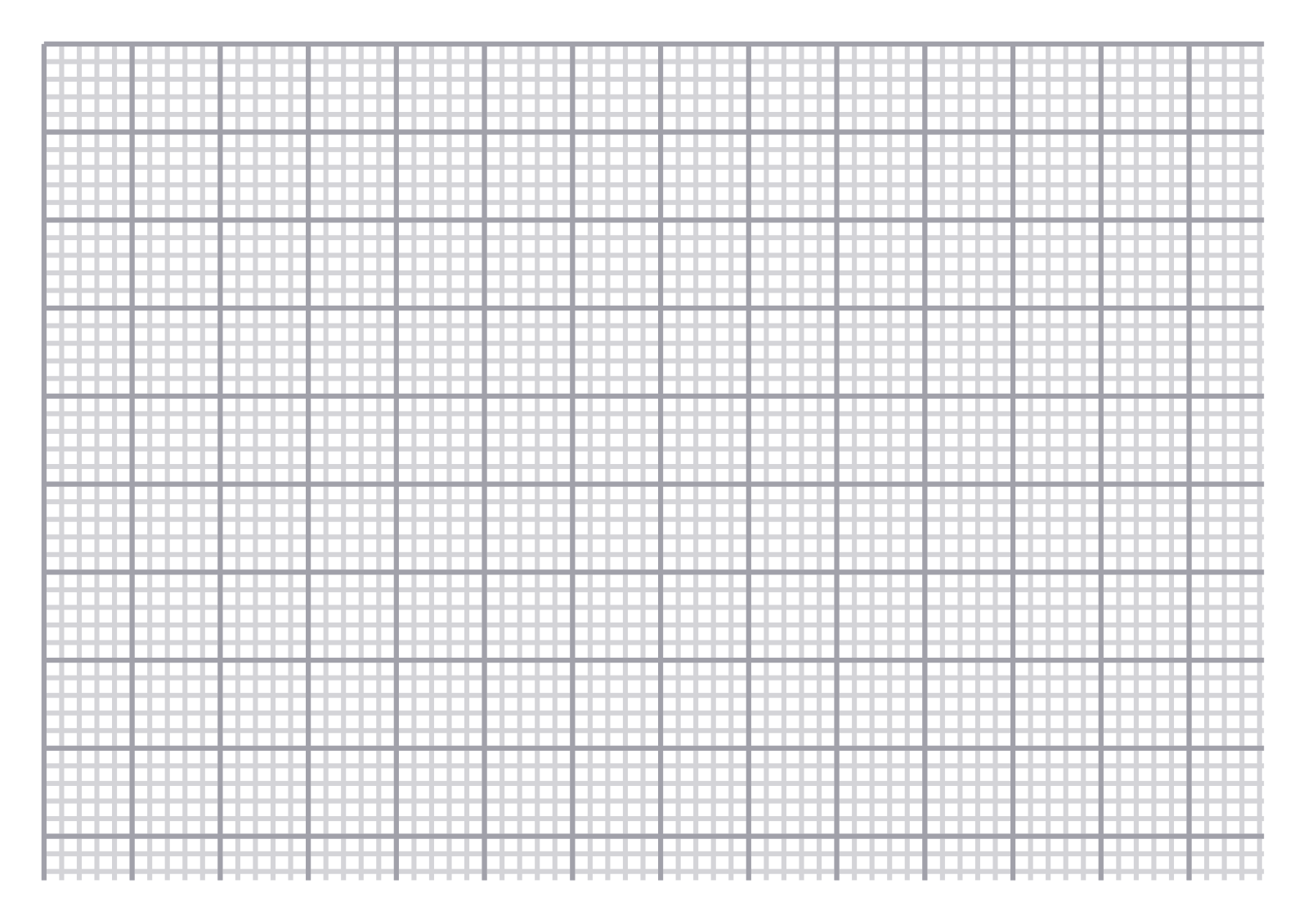 Graph Paper — 4 mm A4 (Landscape)