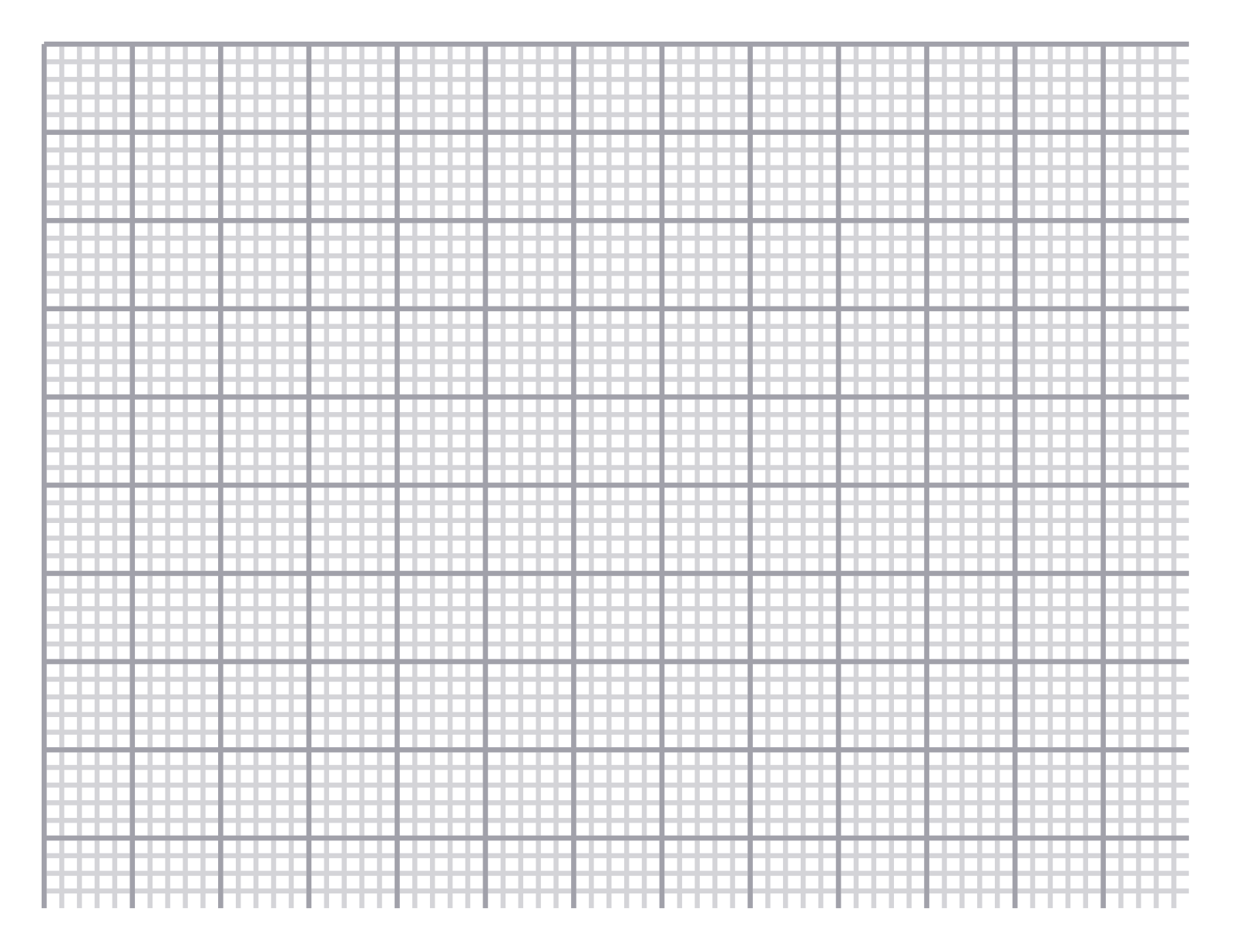 Graph Paper — 4 mm Letter (Landscape)