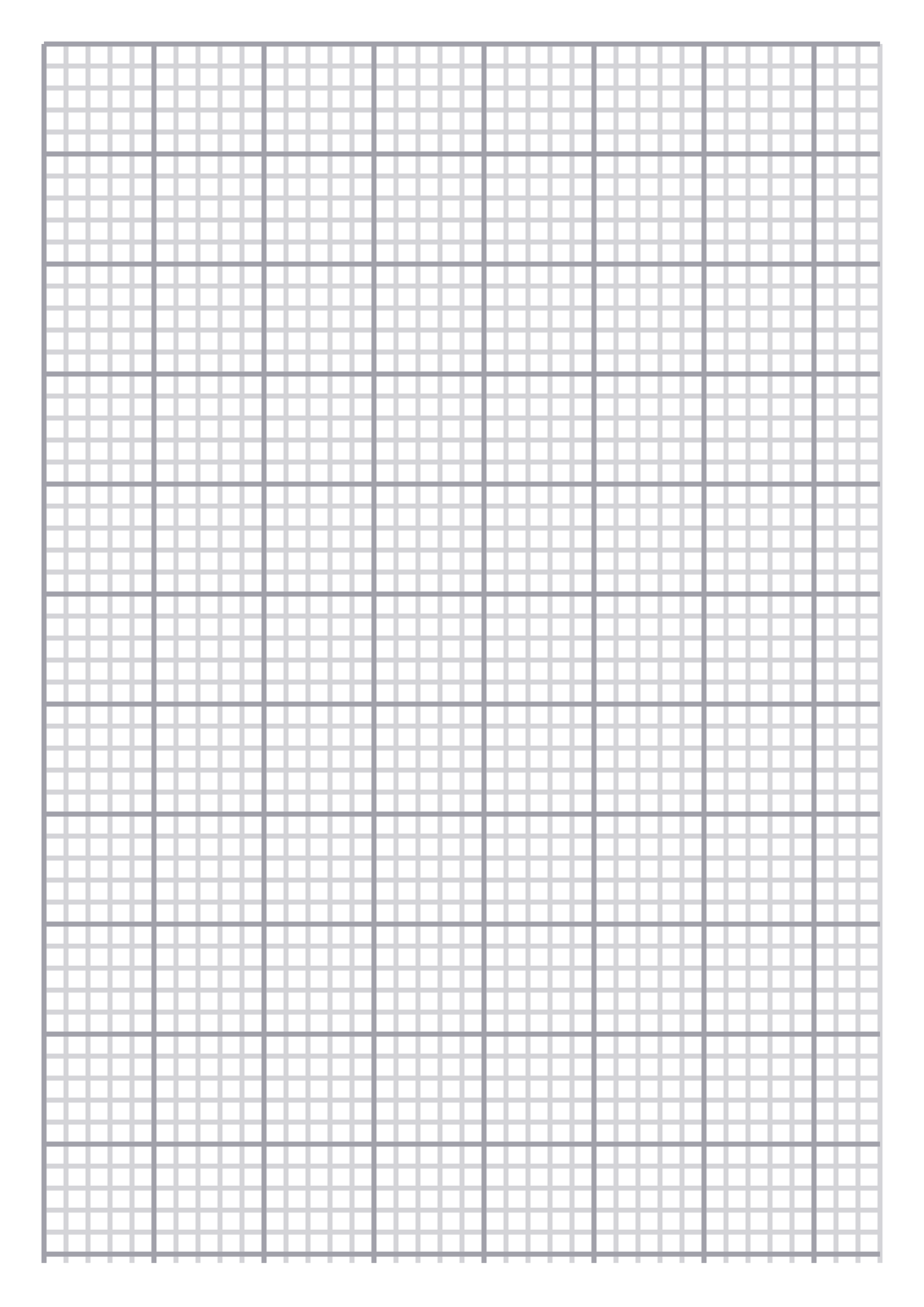 Graph Paper — 5 mm A4 (Portrait)