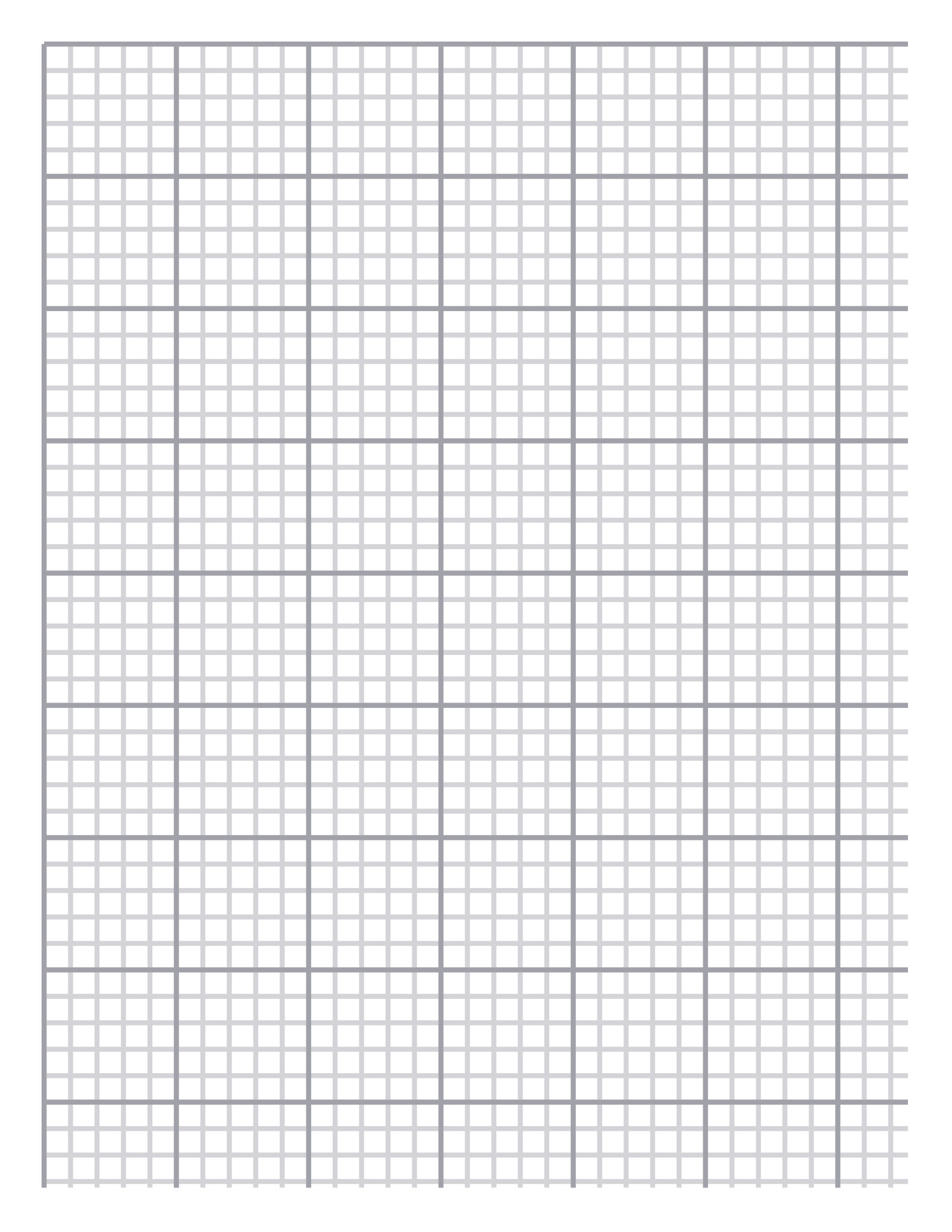 Graph Paper — 6 mm Letter (Portrait)