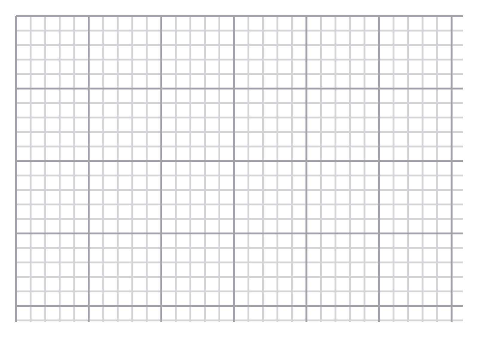 Graph Paper — 9 mm A4 (Landscape)
