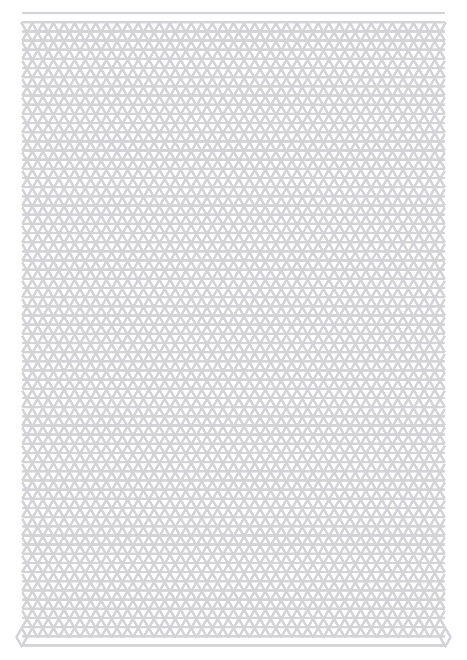 Isometric Paper — 0.1875 in A4 (Portrait)