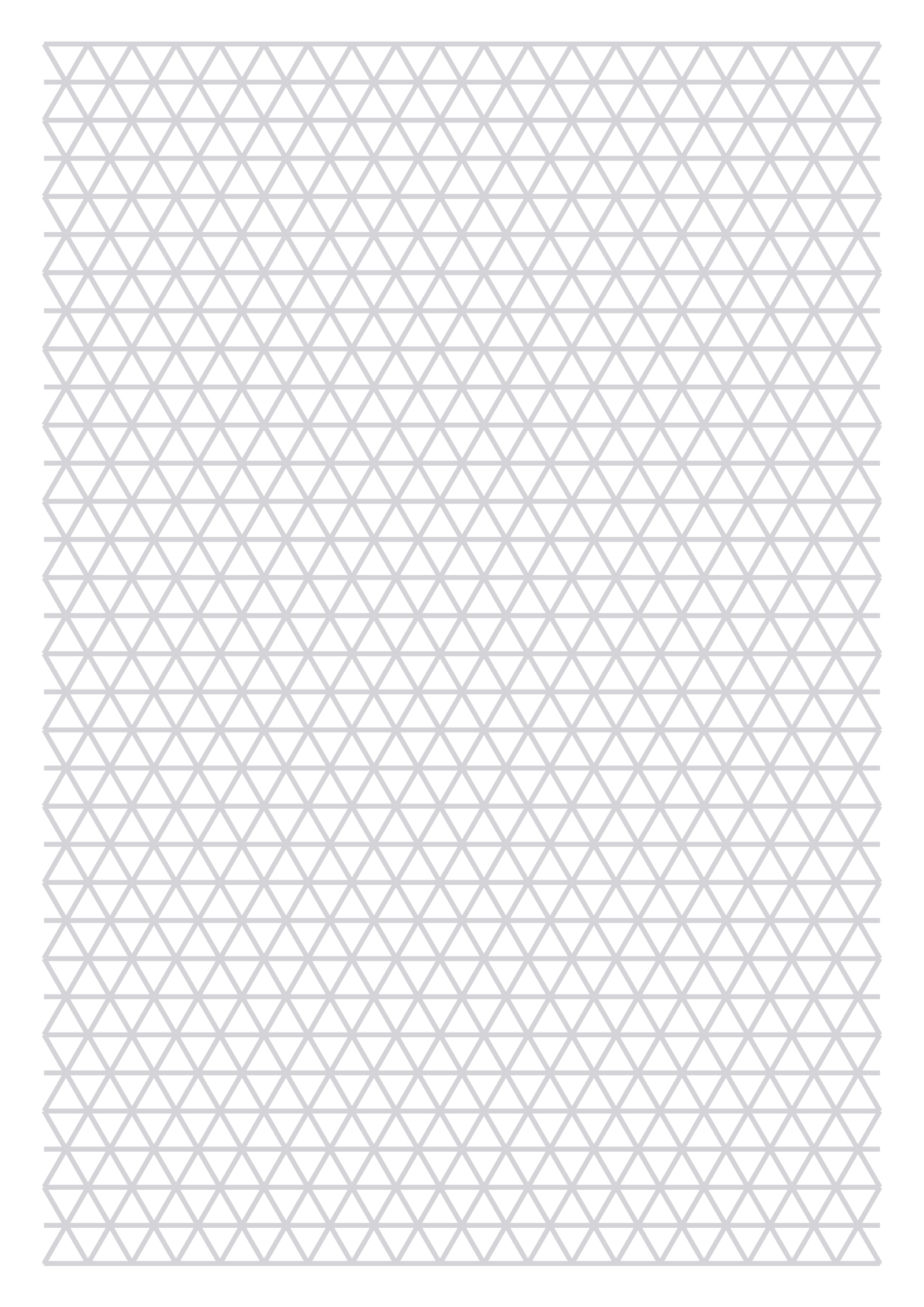 Isometric Paper — 10 mm A4 (Portrait)