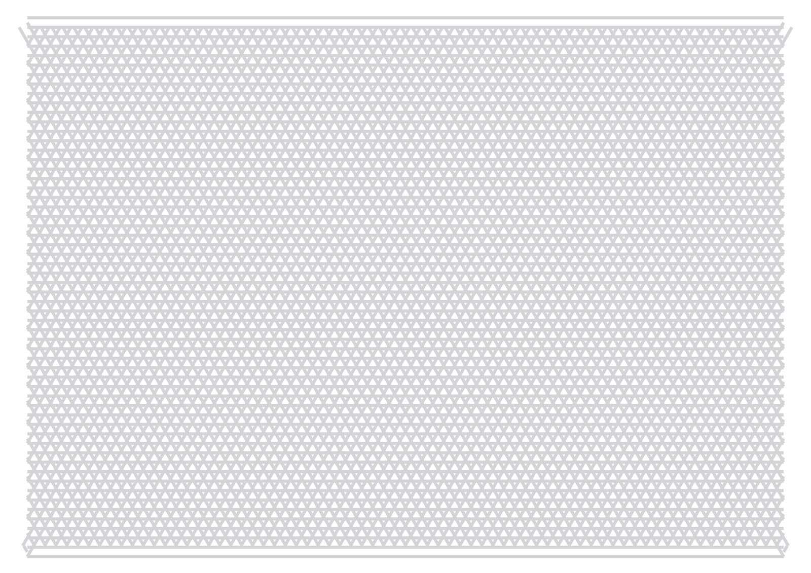Isometric Paper — 4 mm A4 (Landscape)