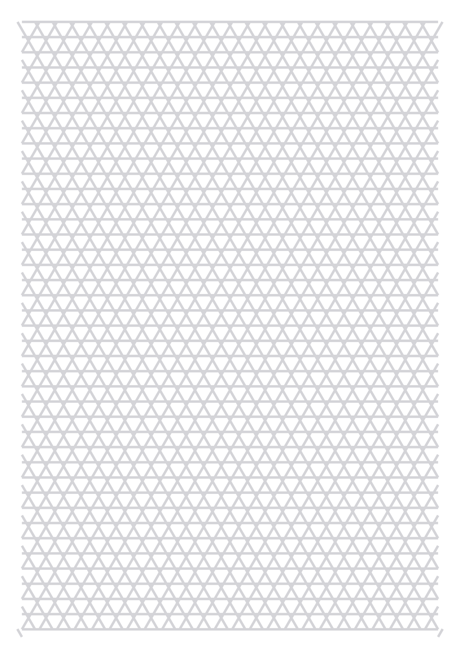 Isometric Paper — 8 mm A4 (Portrait)