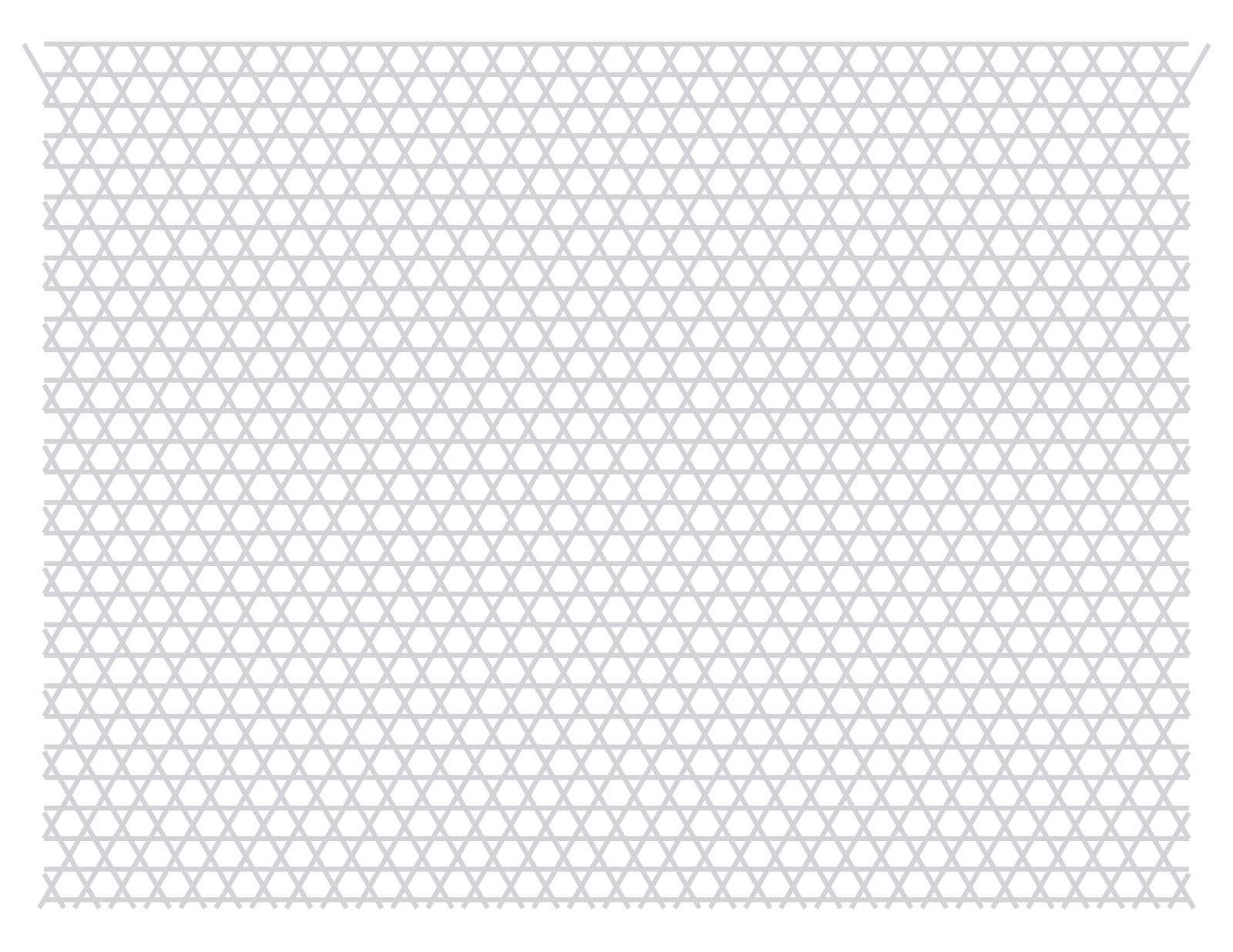 Isometric Paper — 8 mm Letter (Landscape)