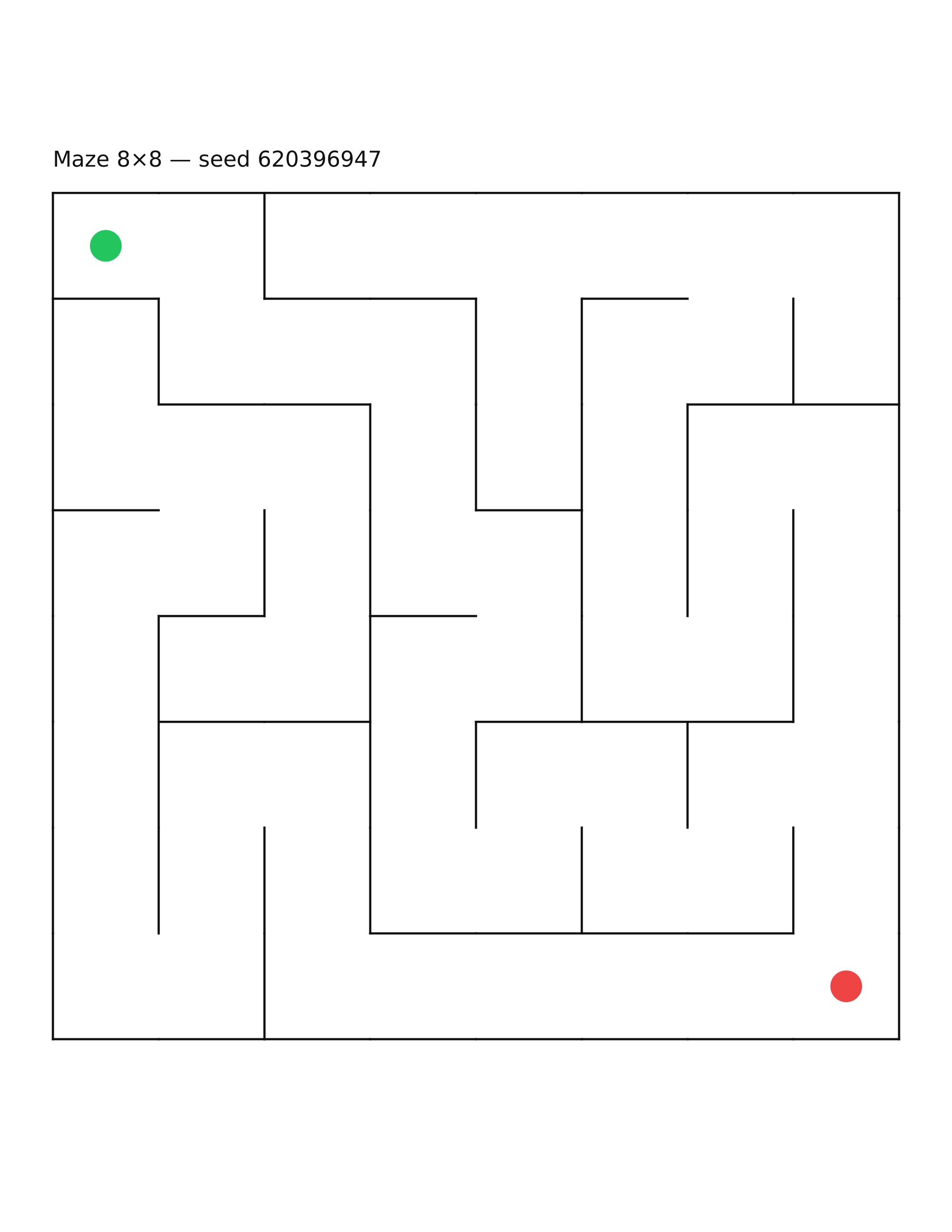 Maze 8×8 #37