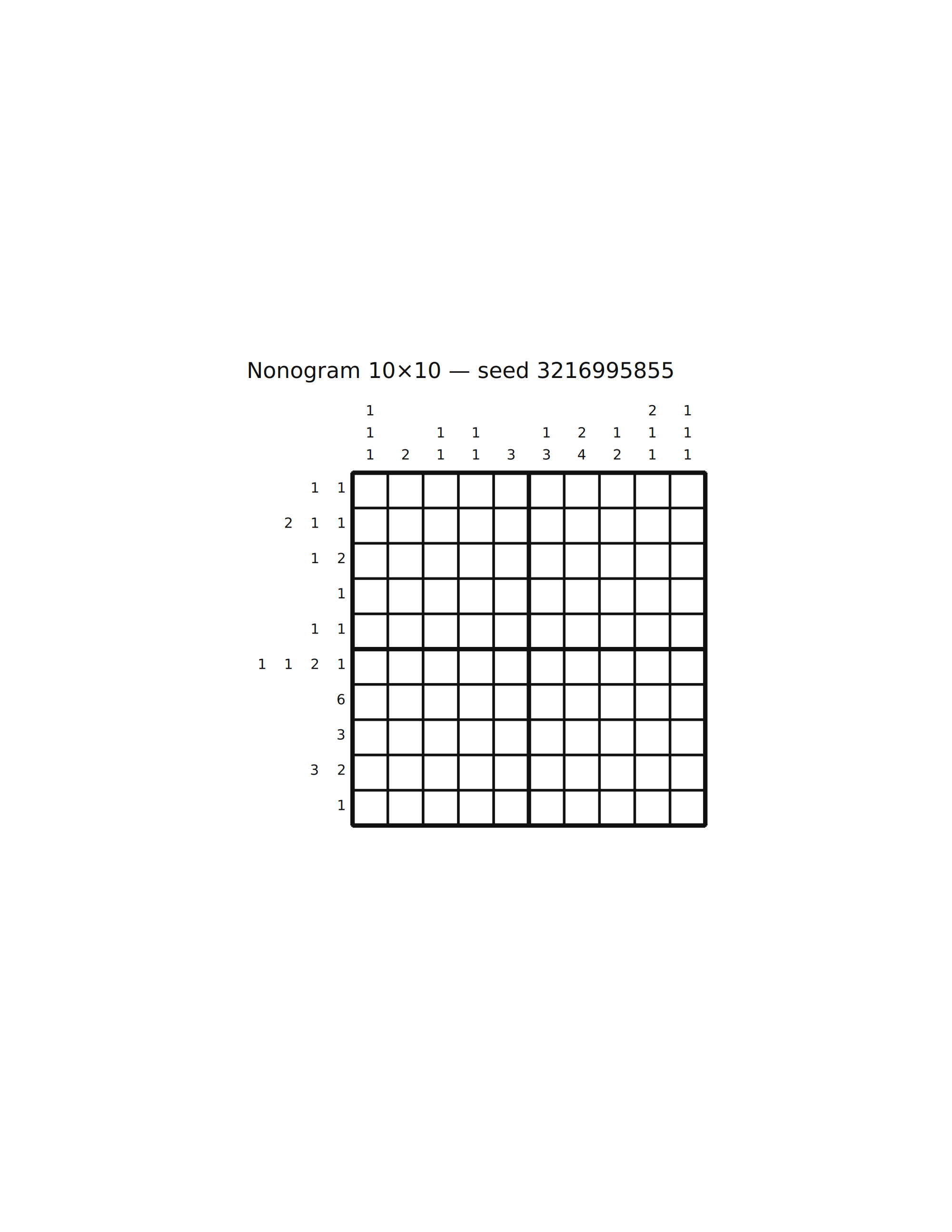 Nonogram 10×10 #5
