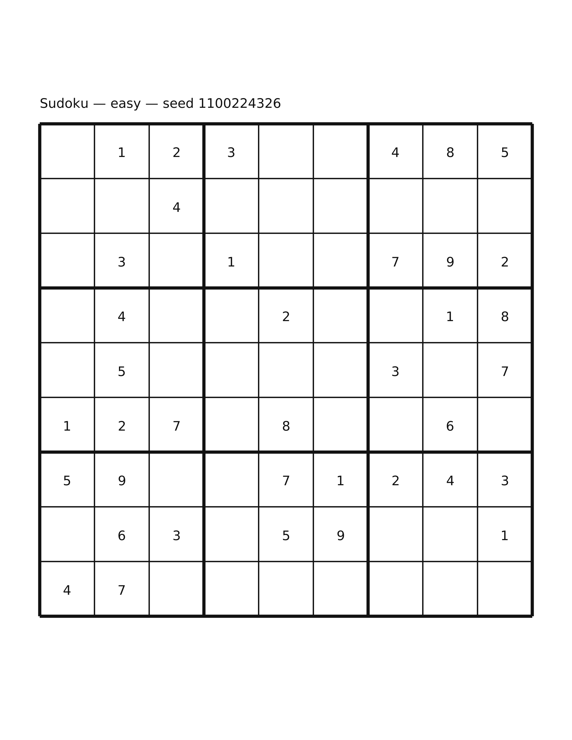 Sudoku — easy #53