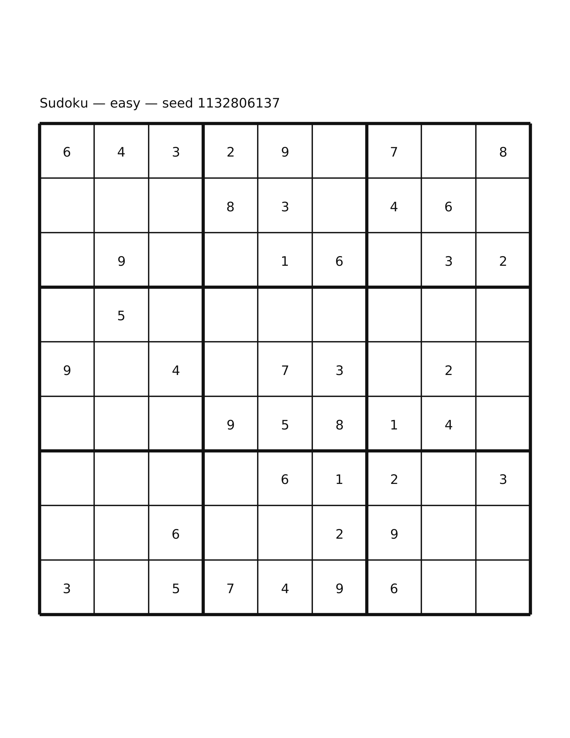 Sudoku — easy #56