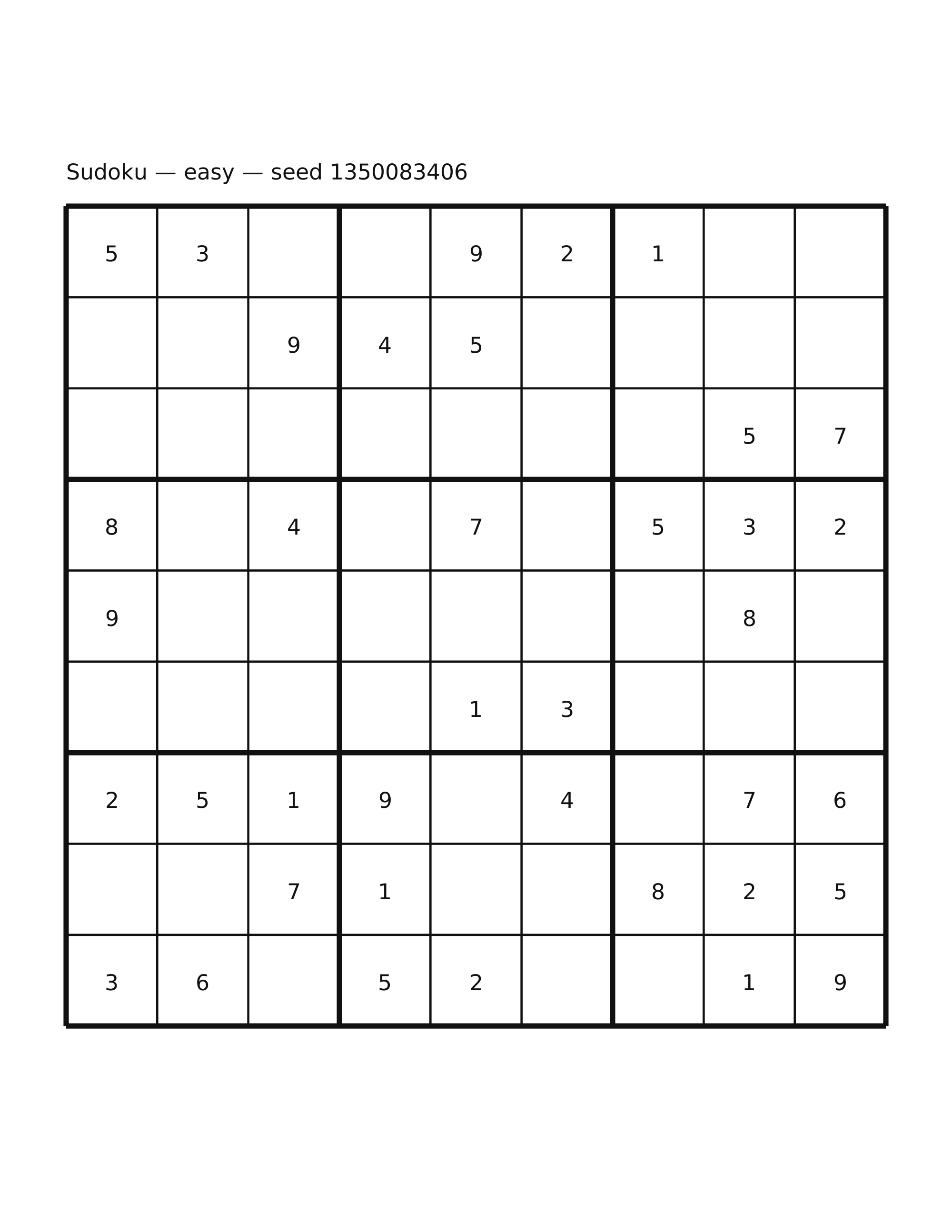 Sudoku — easy #8