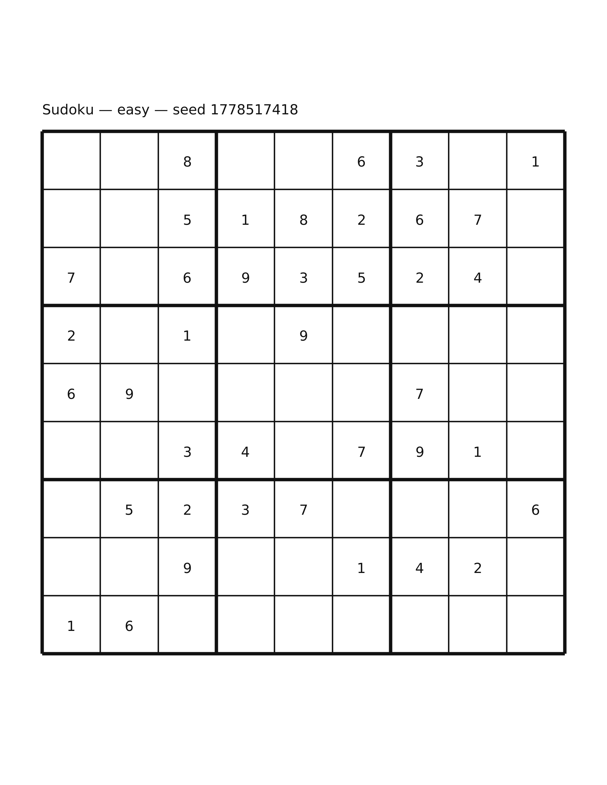 Sudoku — easy #34