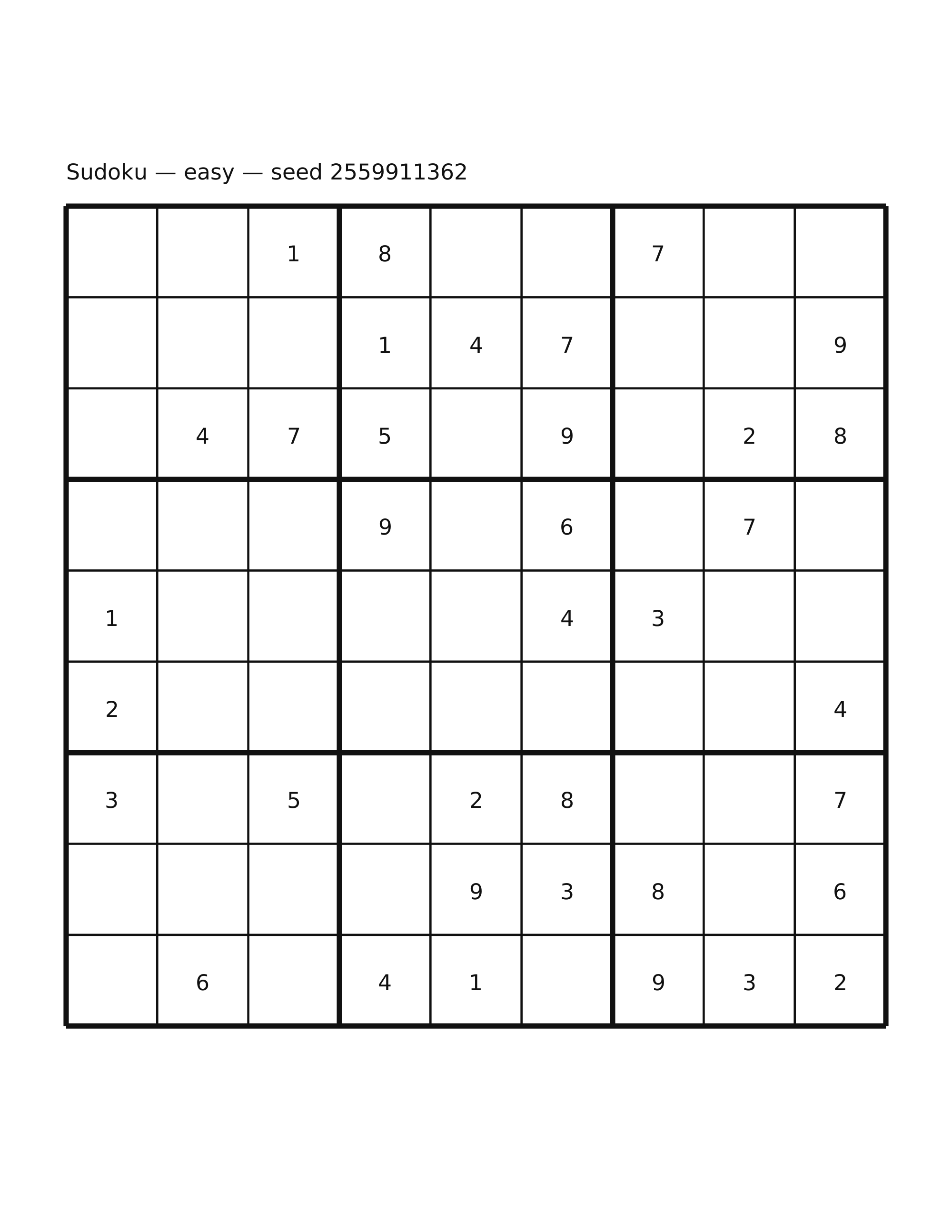 Sudoku — easy #41