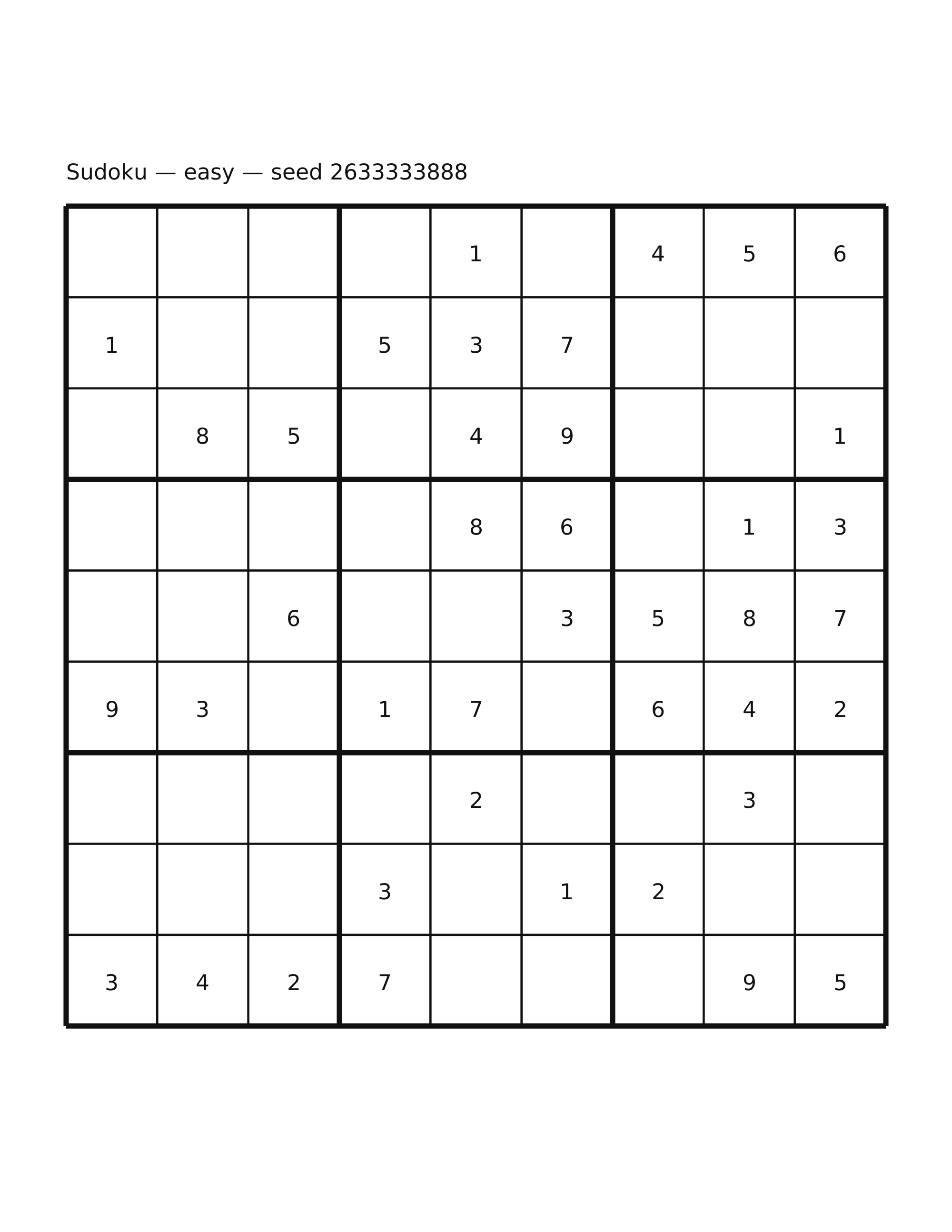 Sudoku — easy #59