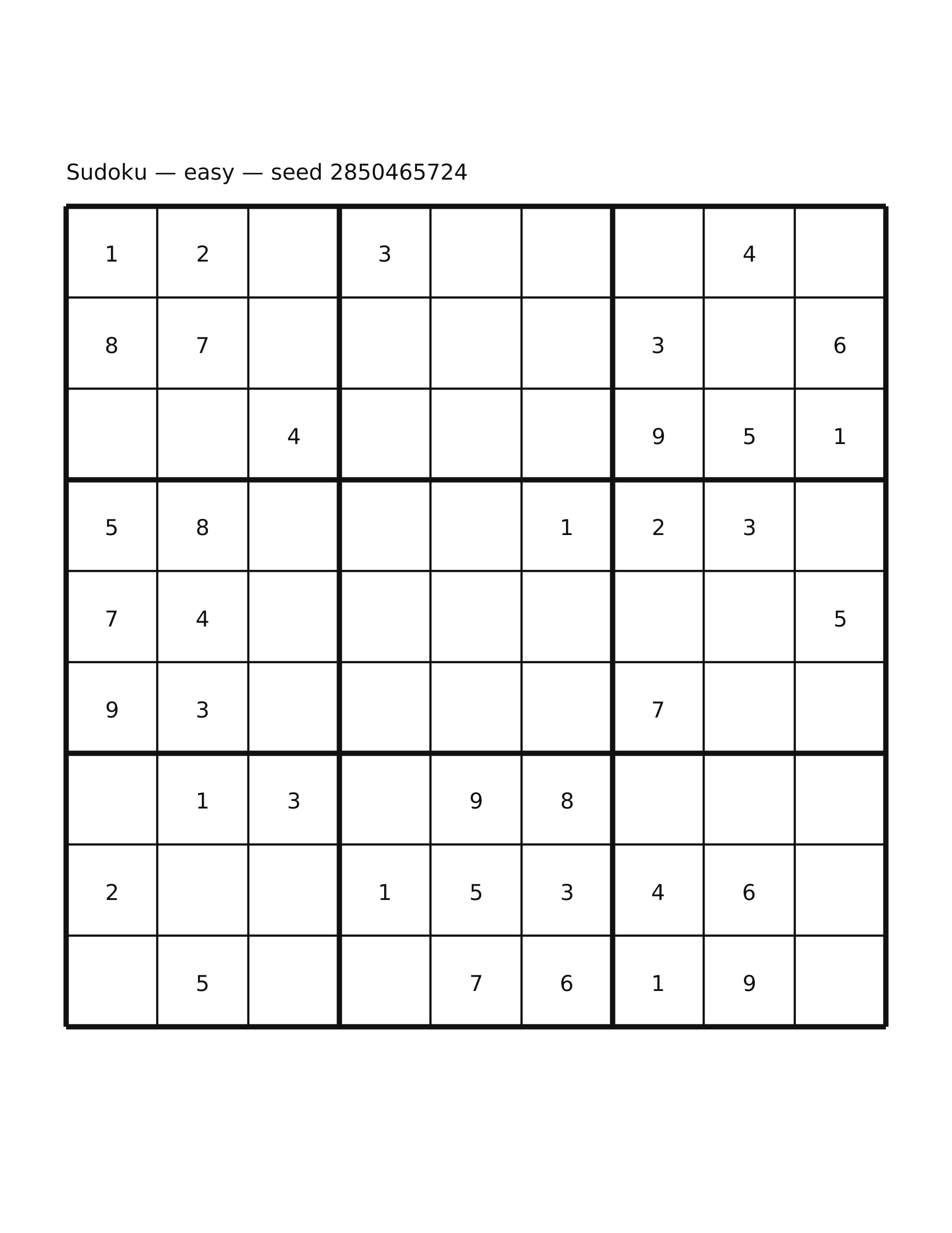 Sudoku — easy #56