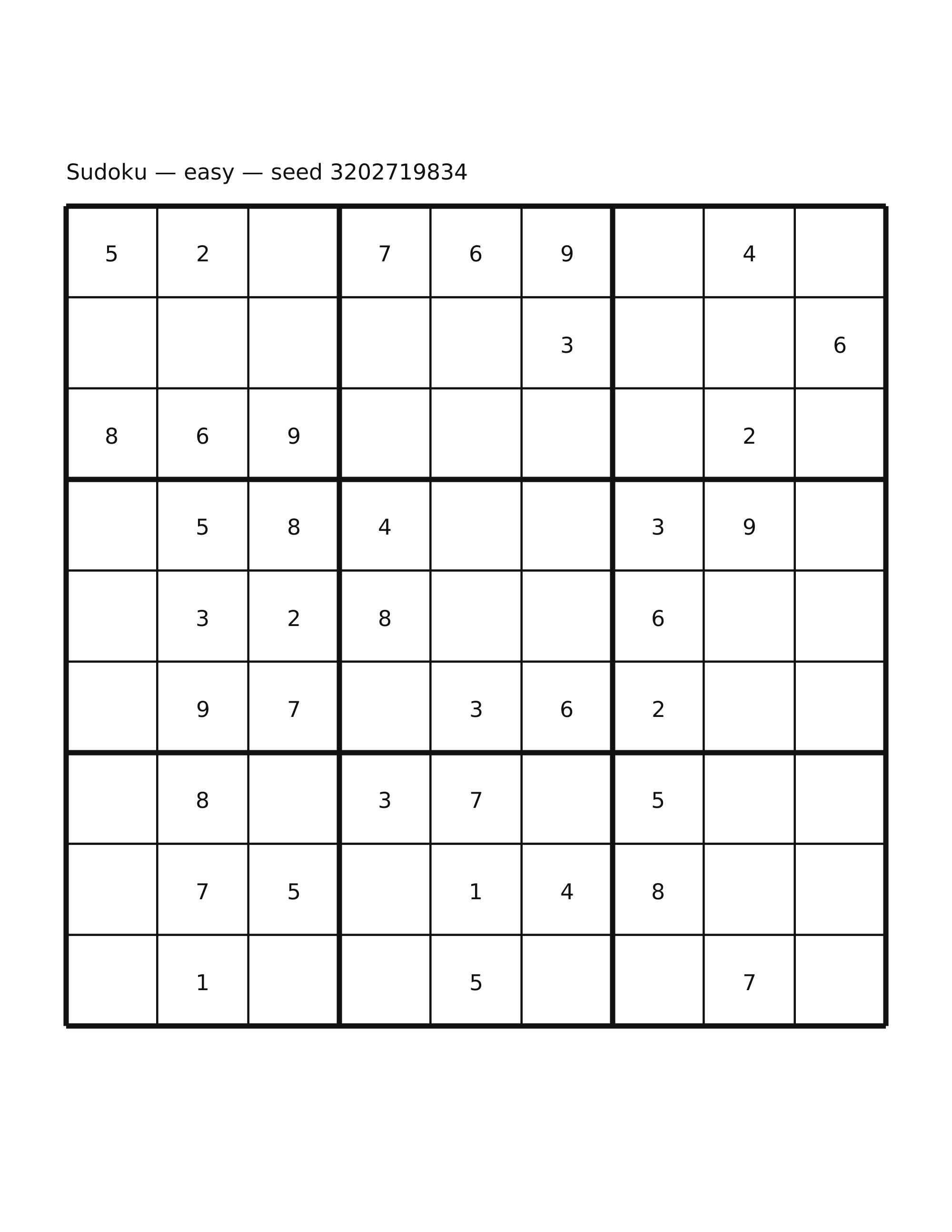 Sudoku — easy #47