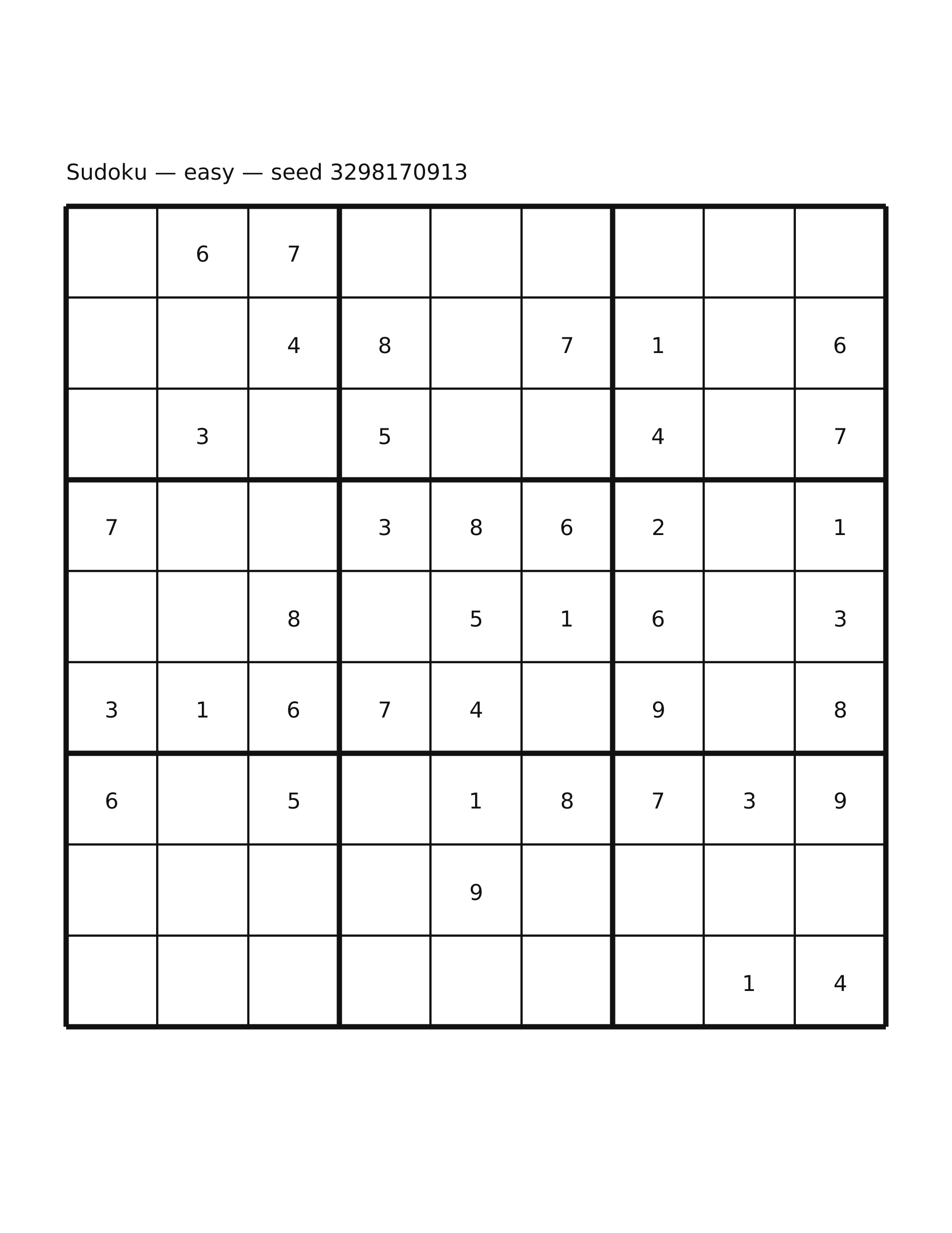 Sudoku — easy #44