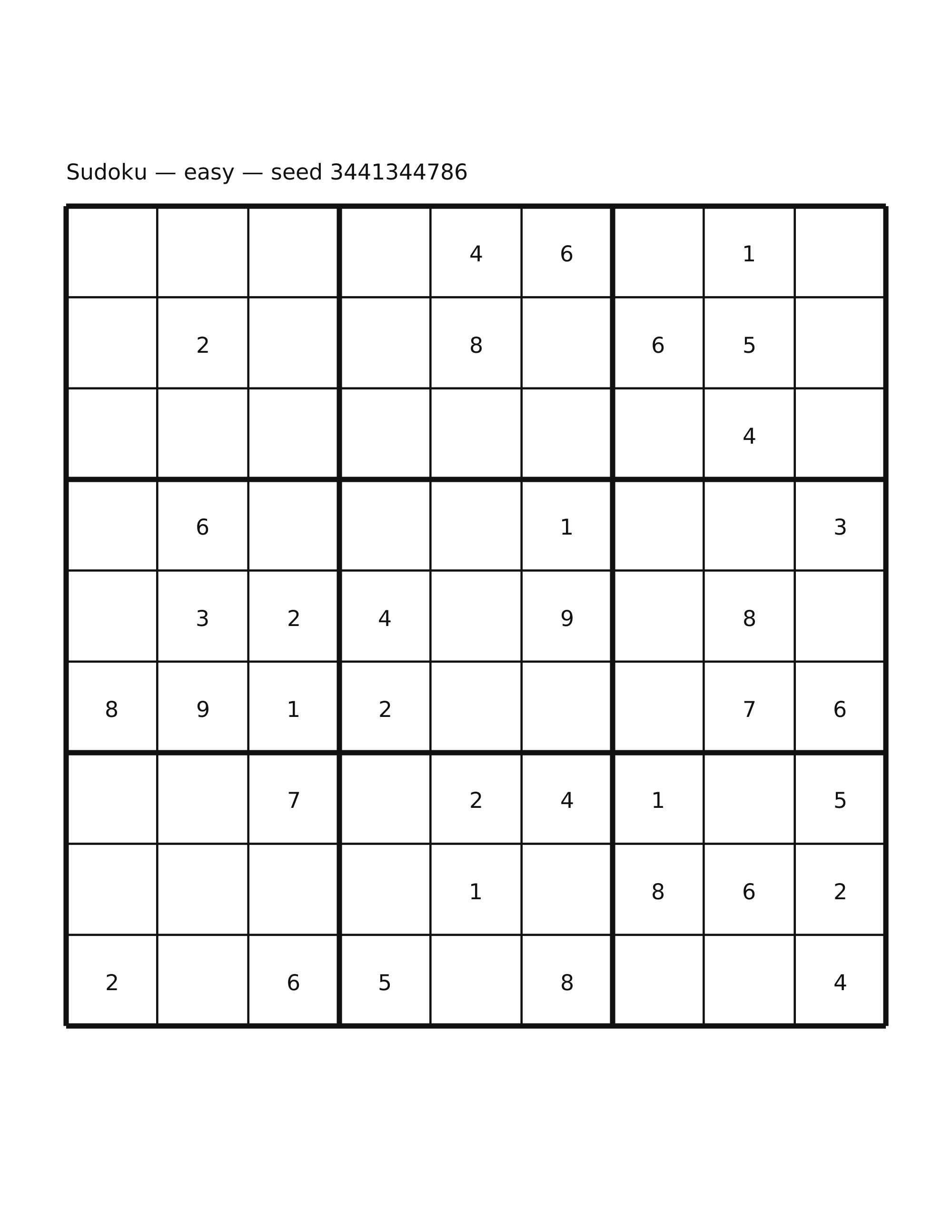 Sudoku — easy #42