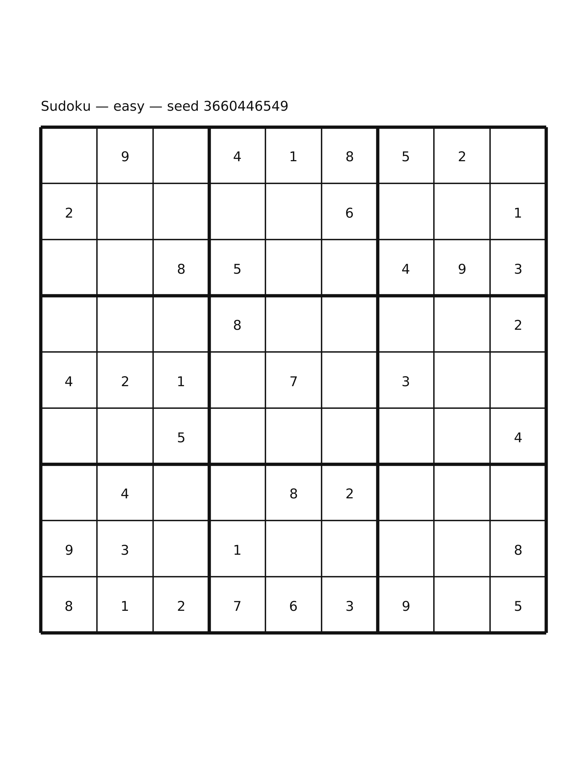 Sudoku — easy #55