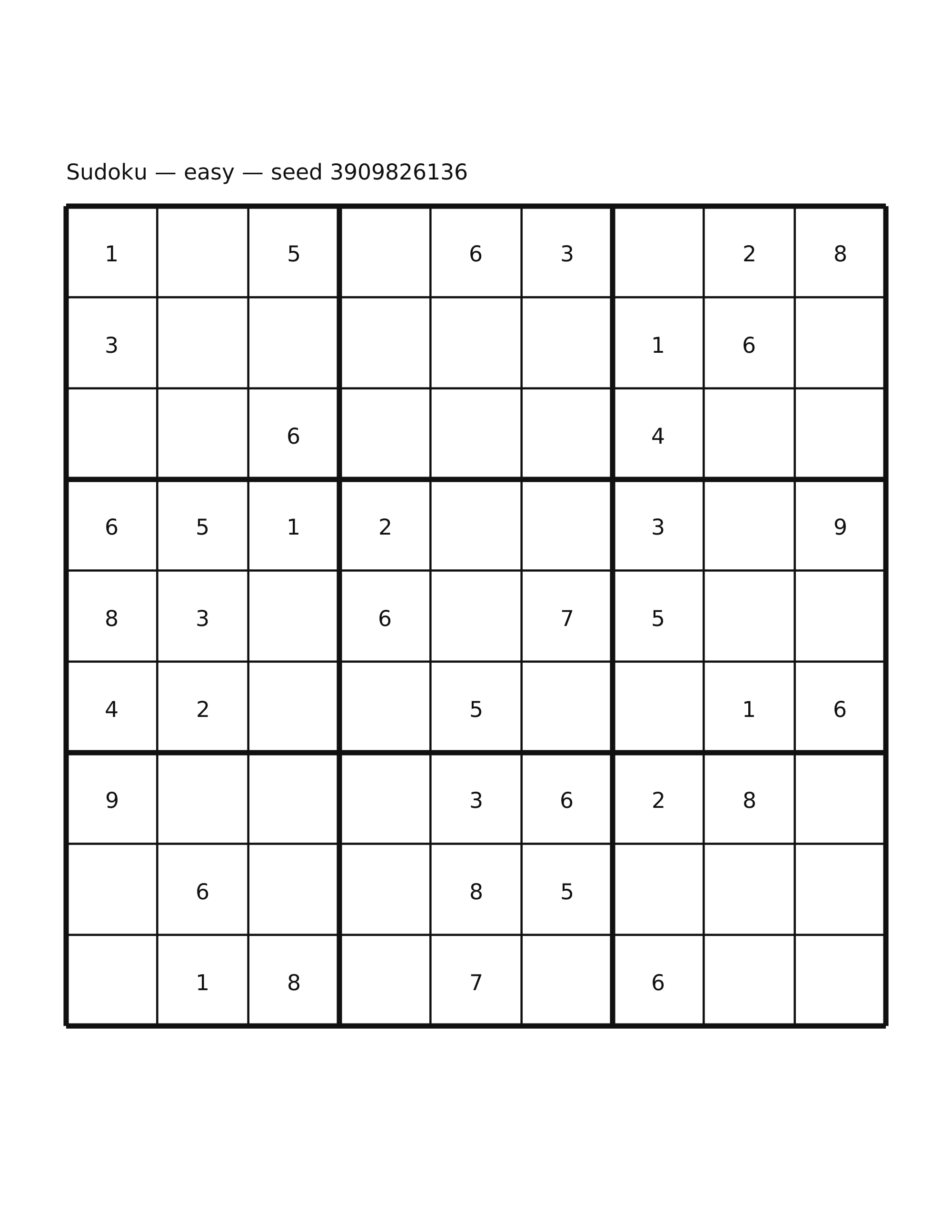 Sudoku — easy #65
