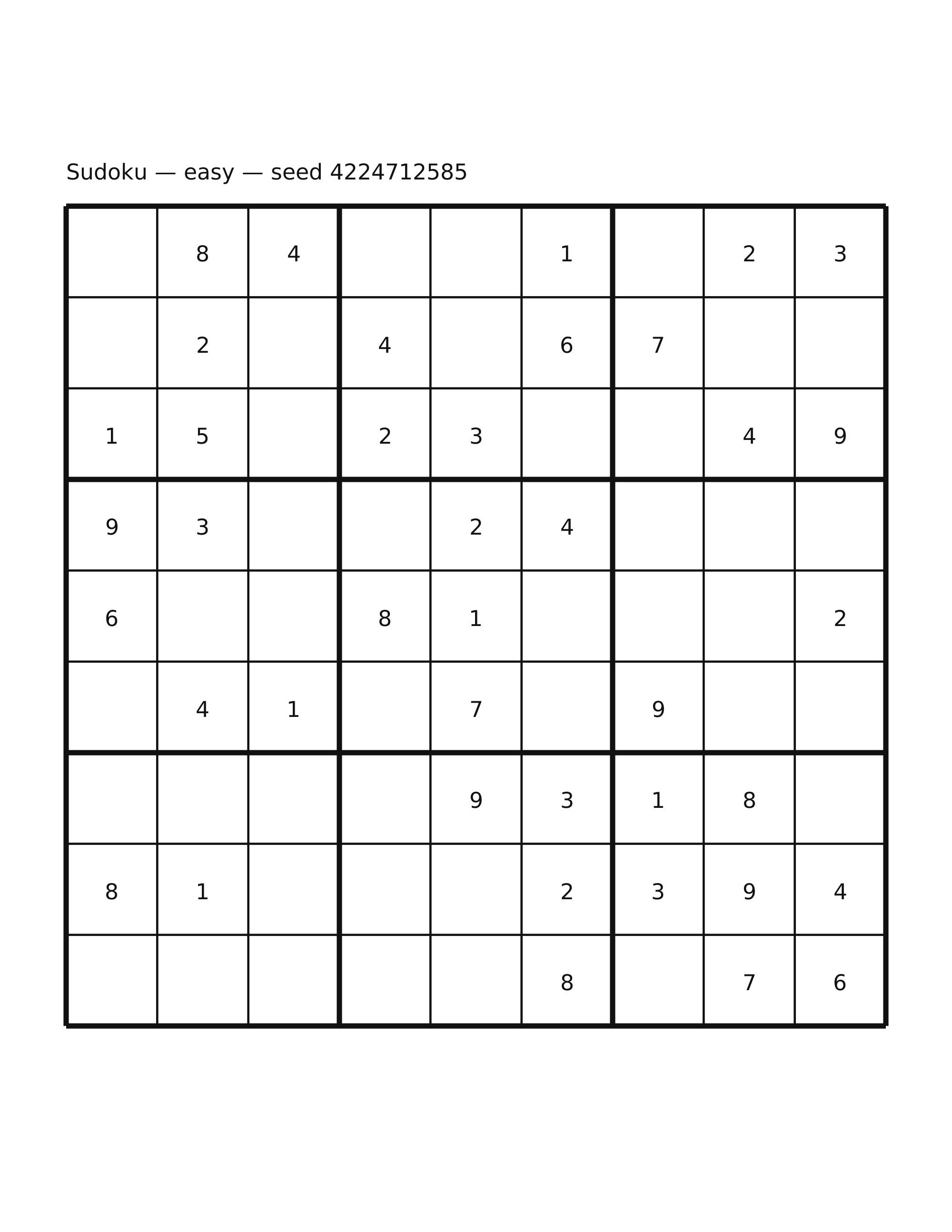 Sudoku — easy #66