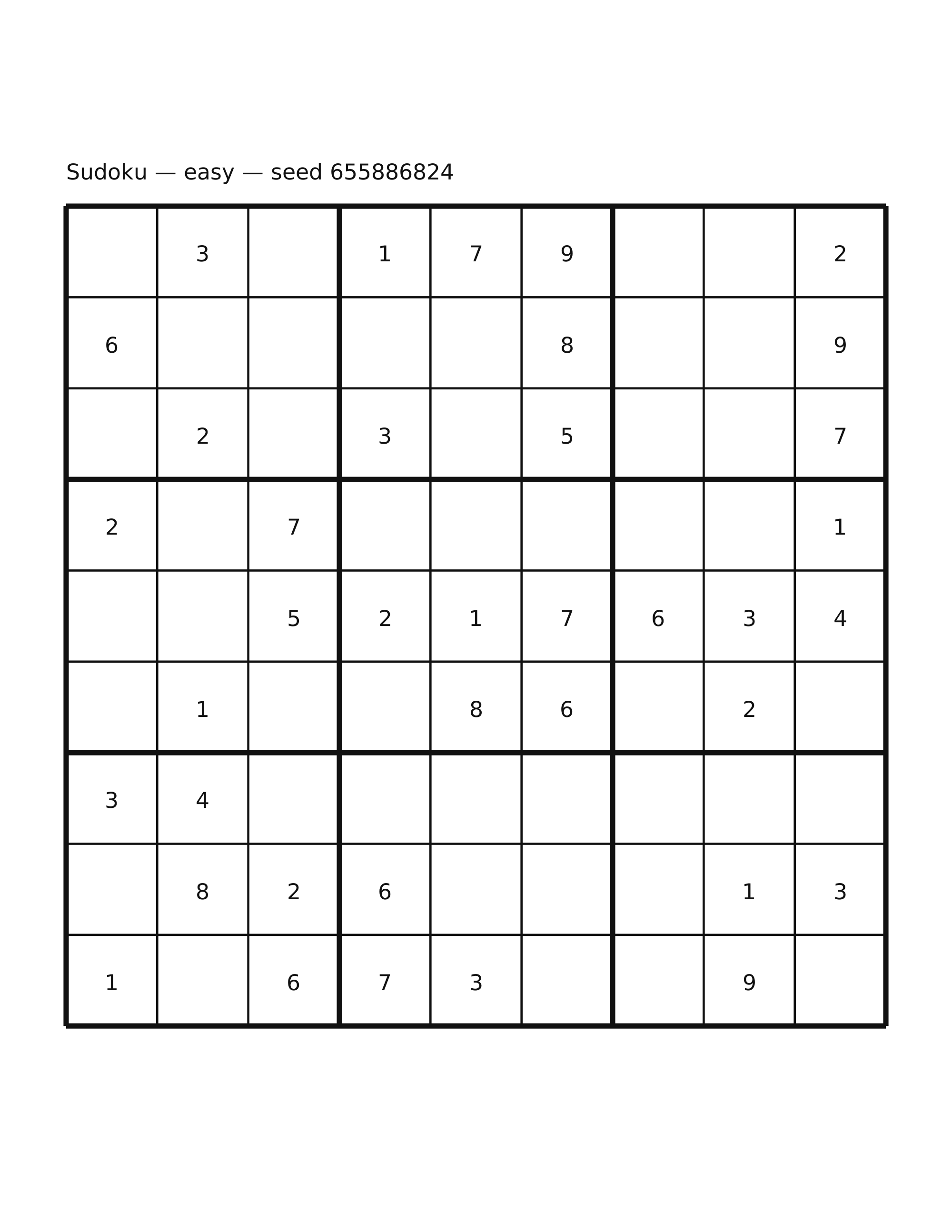 Sudoku — easy #47