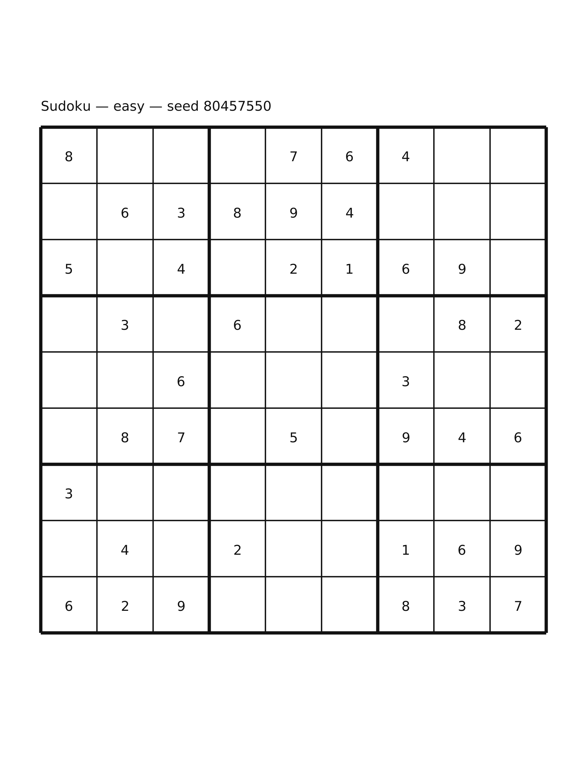 Sudoku — easy #60