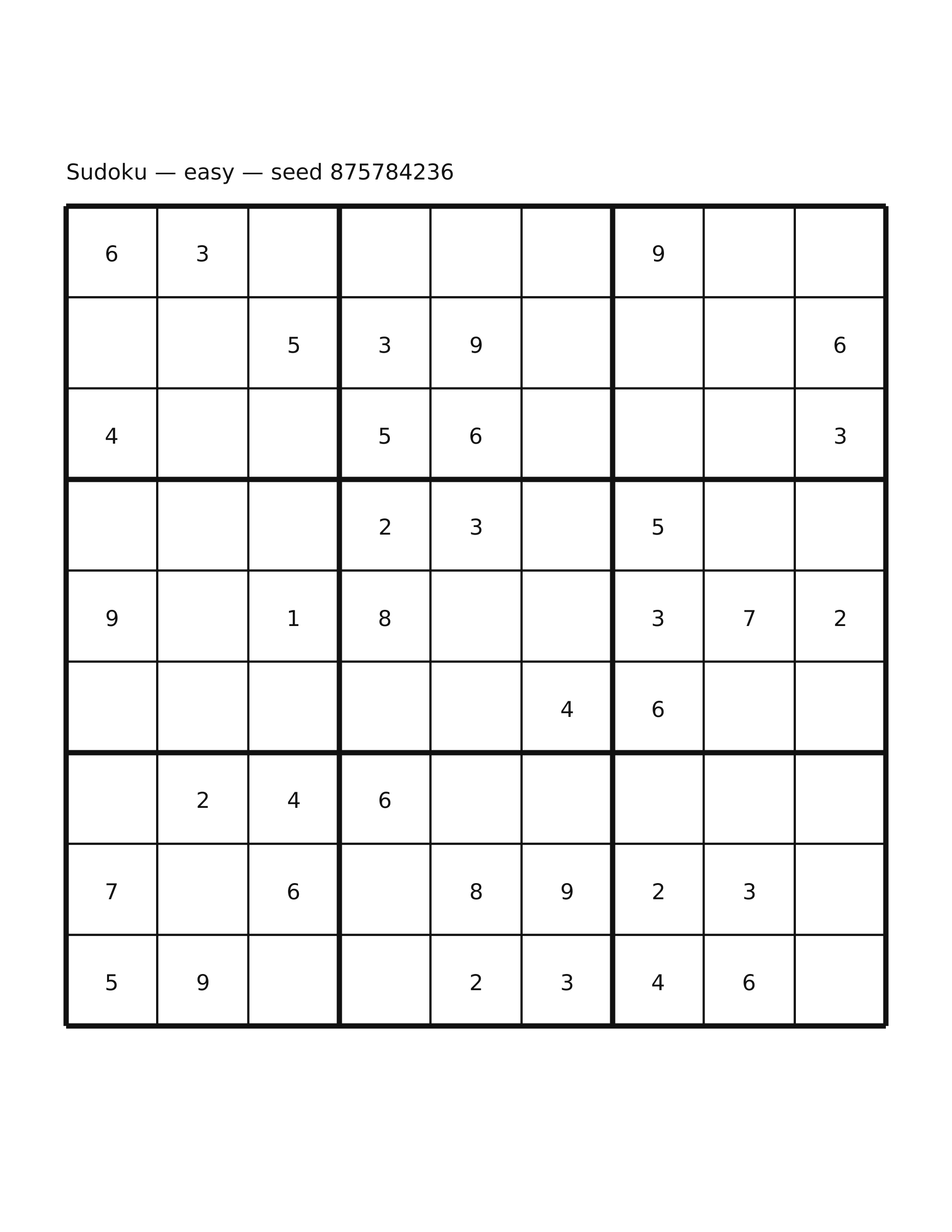 Sudoku — easy #4