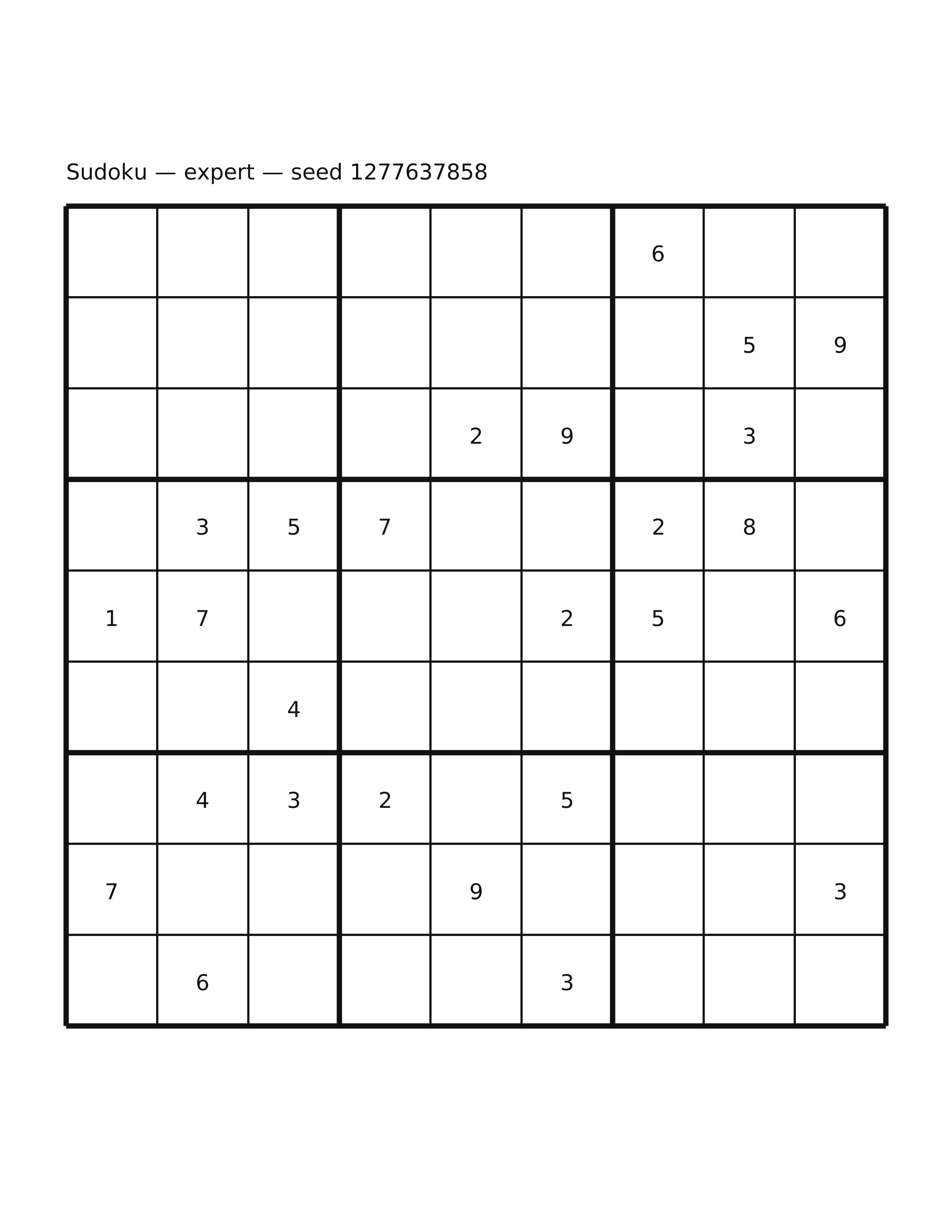 Sudoku — expert #44