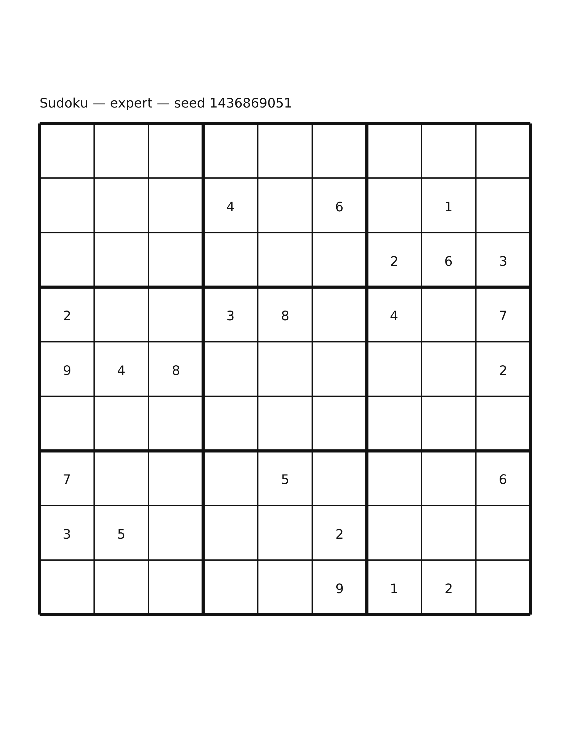 Sudoku — expert #47