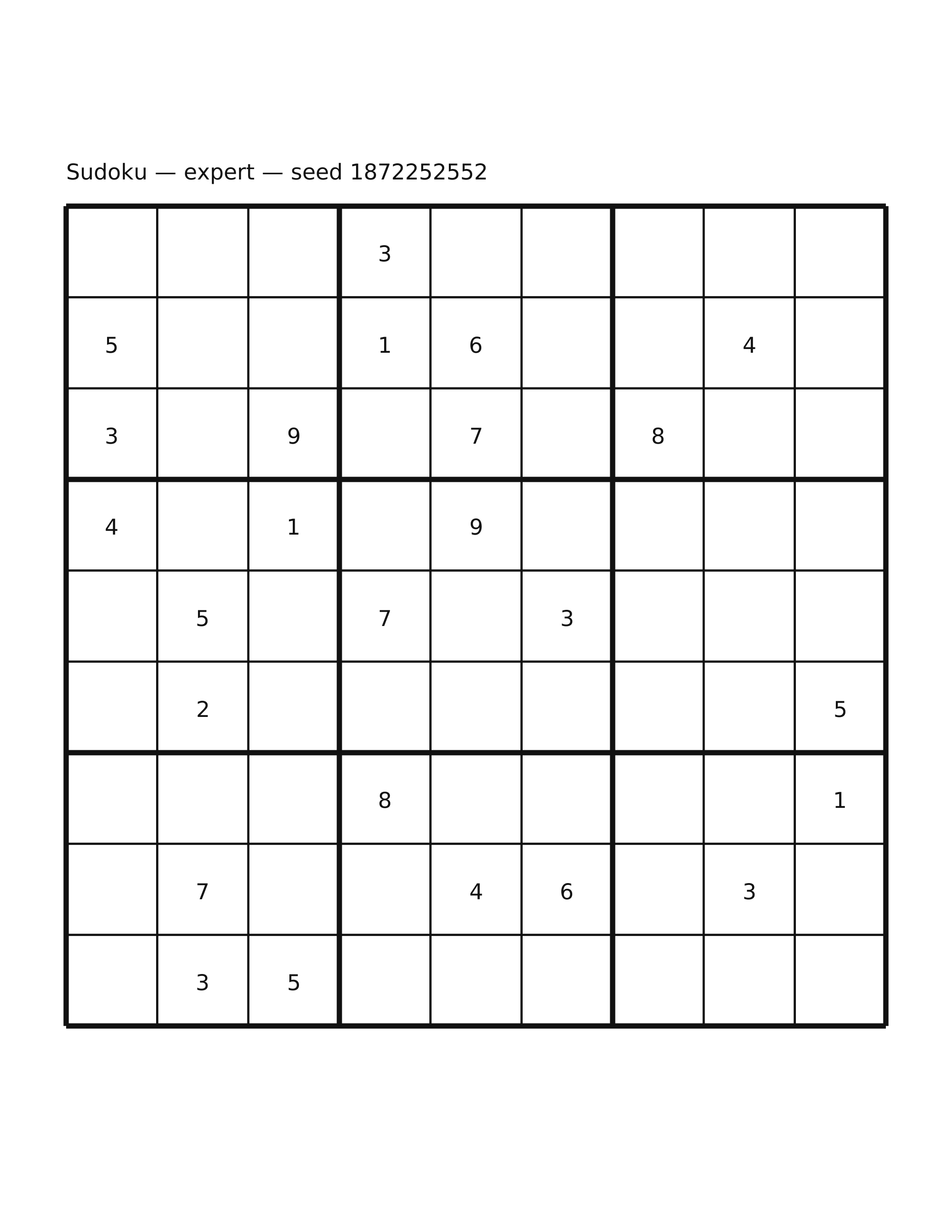 Sudoku — expert #49