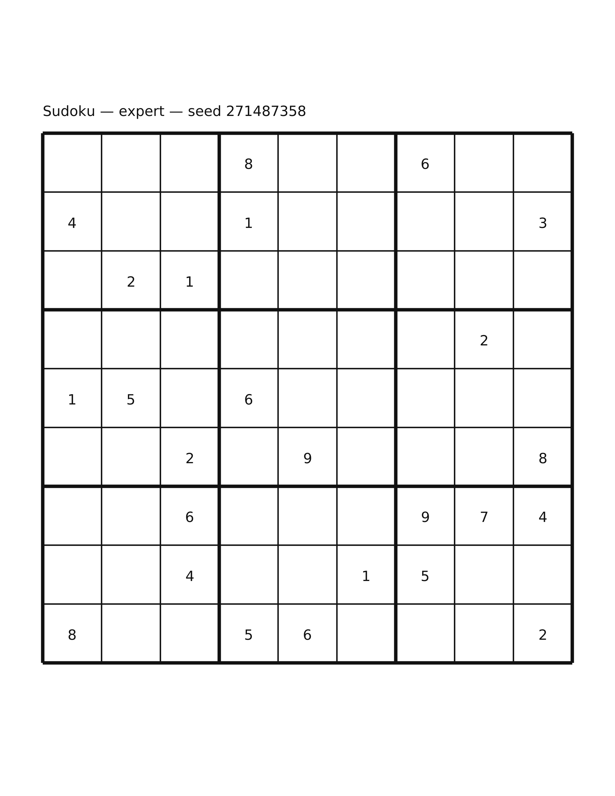 Sudoku — expert #55