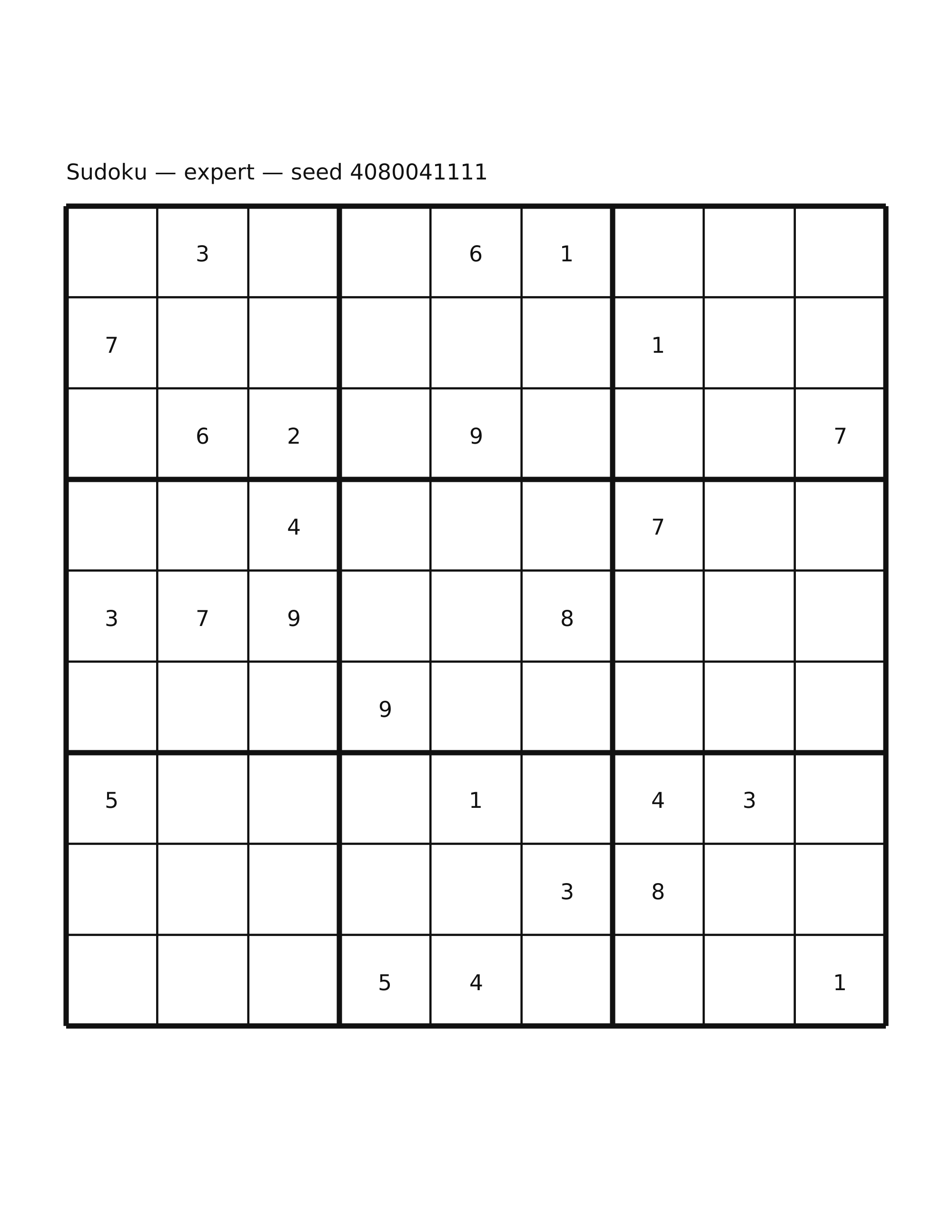Sudoku — expert #55