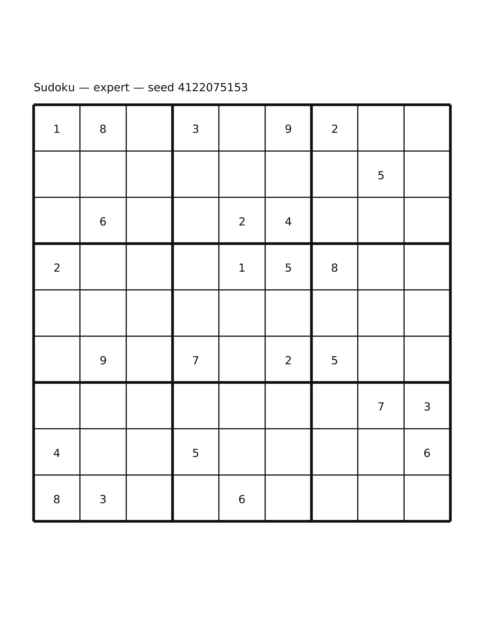 Sudoku — expert #68