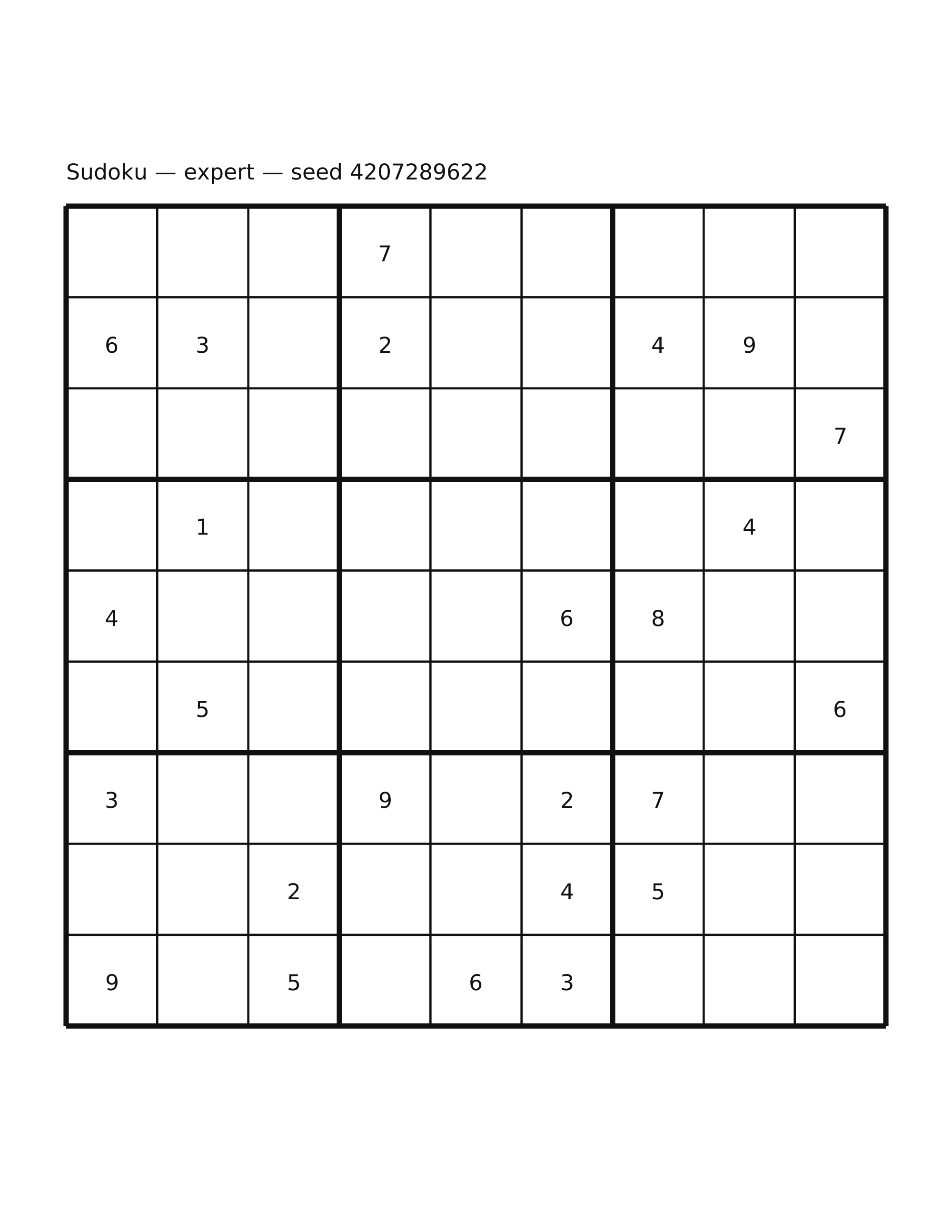 Sudoku — expert #59