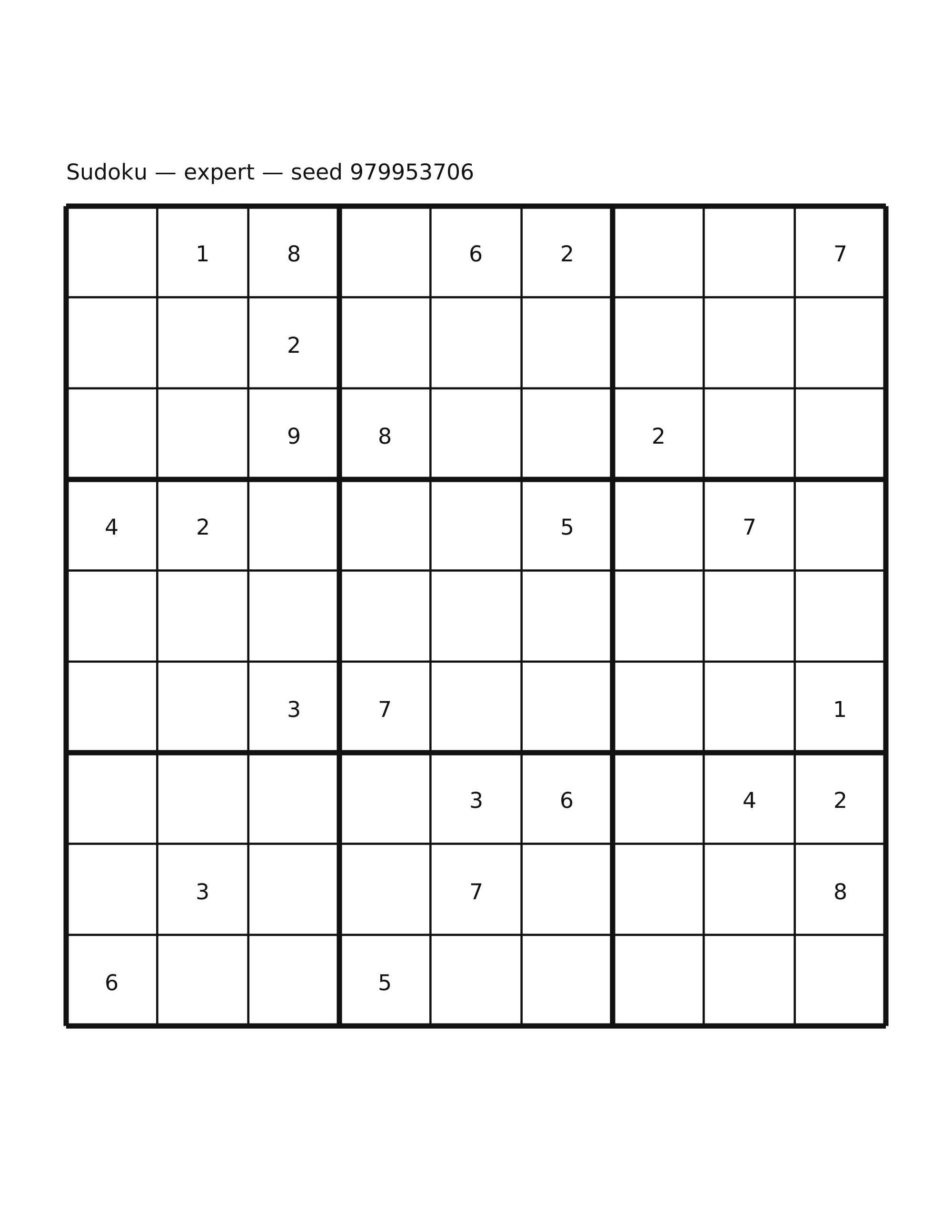 Sudoku — expert #39