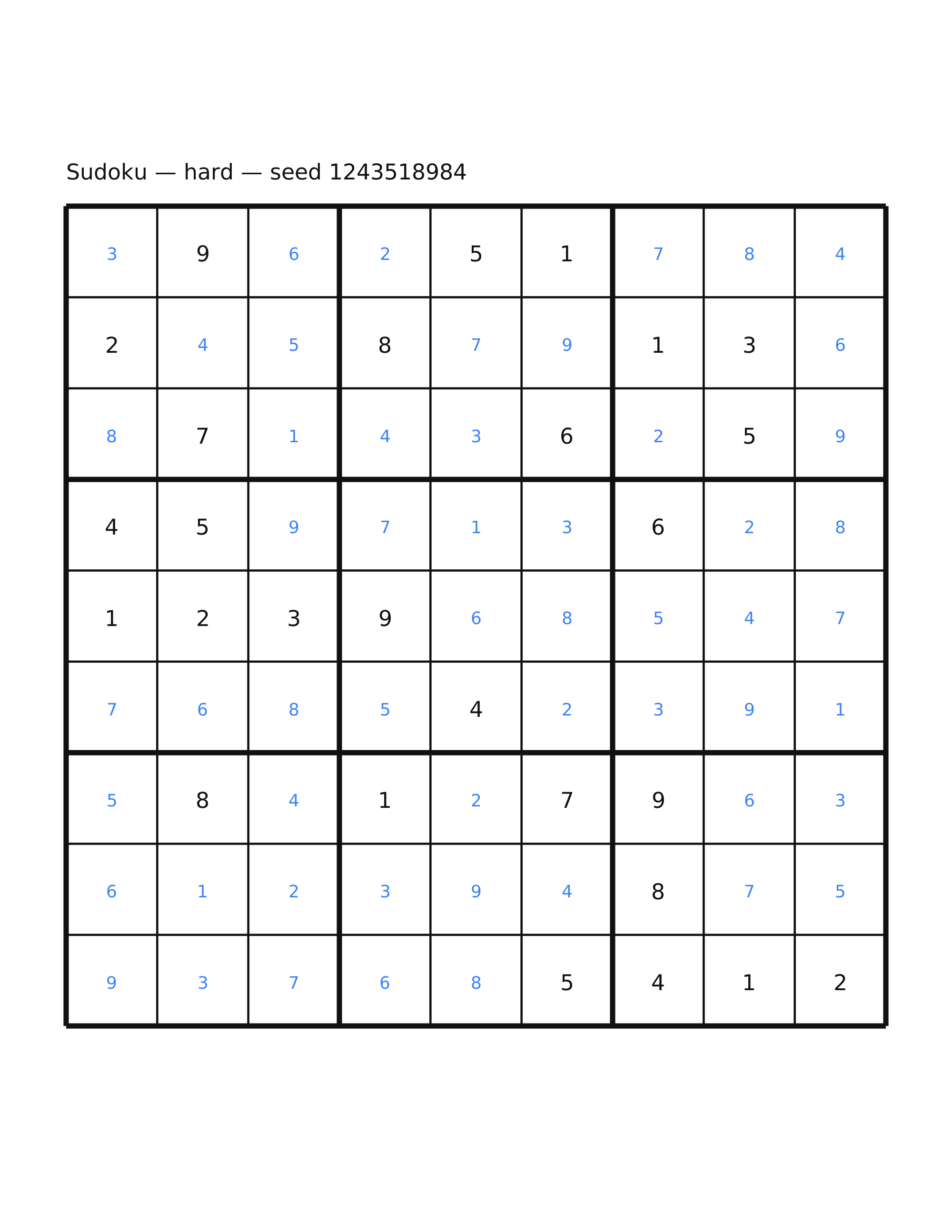 Sudoku — hard #15 — solution
