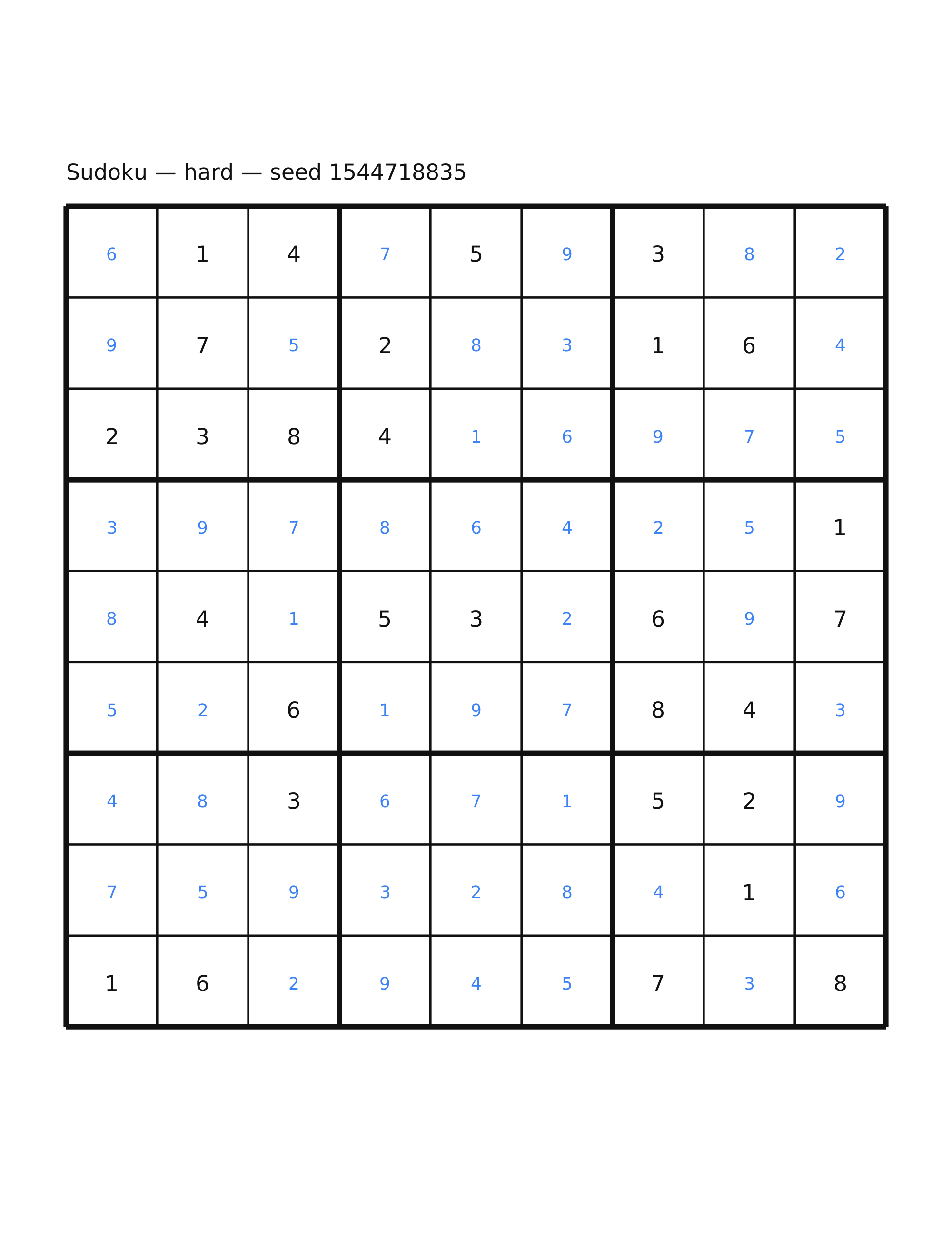 Sudoku — hard #34 — solution