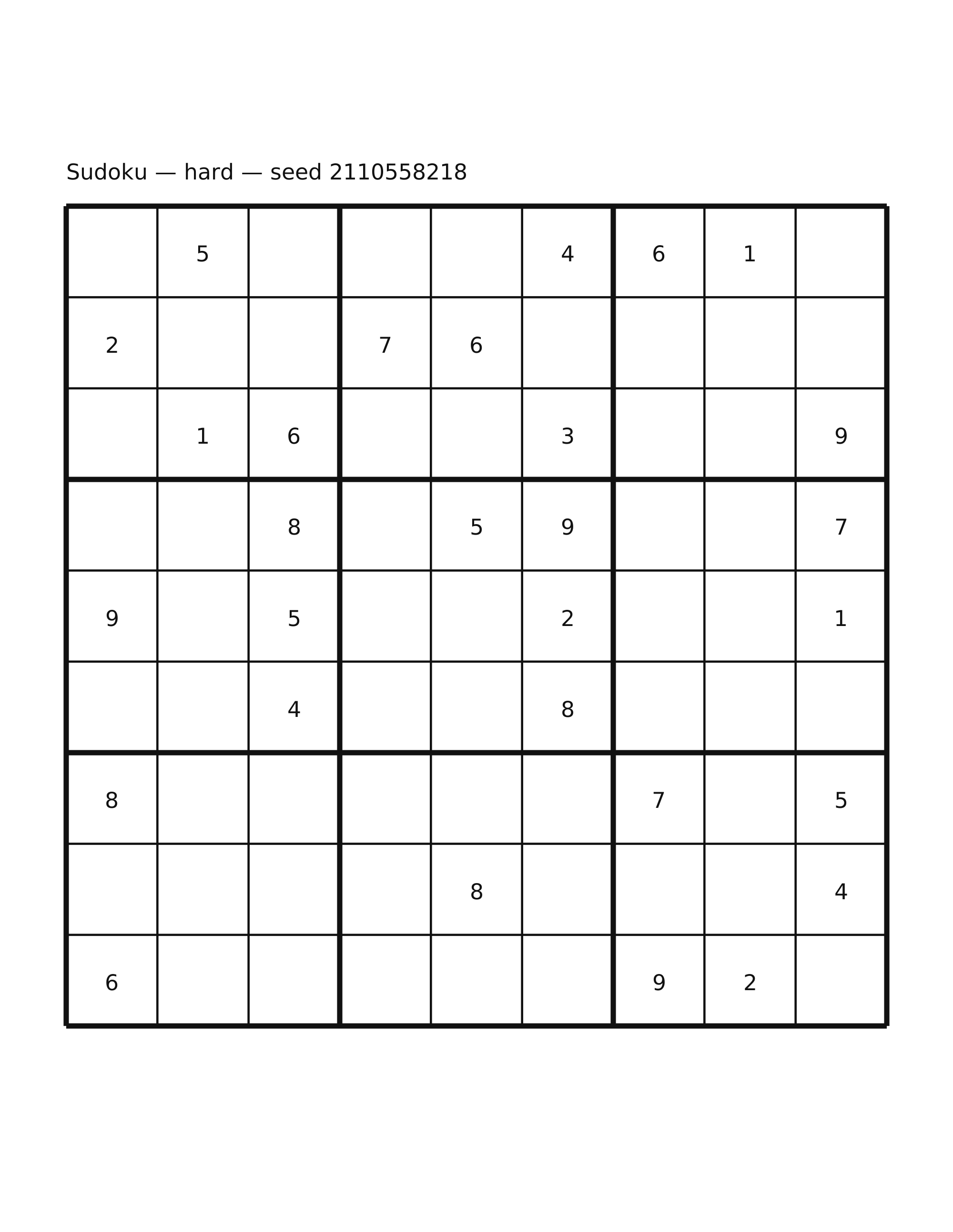 Sudoku — hard #40