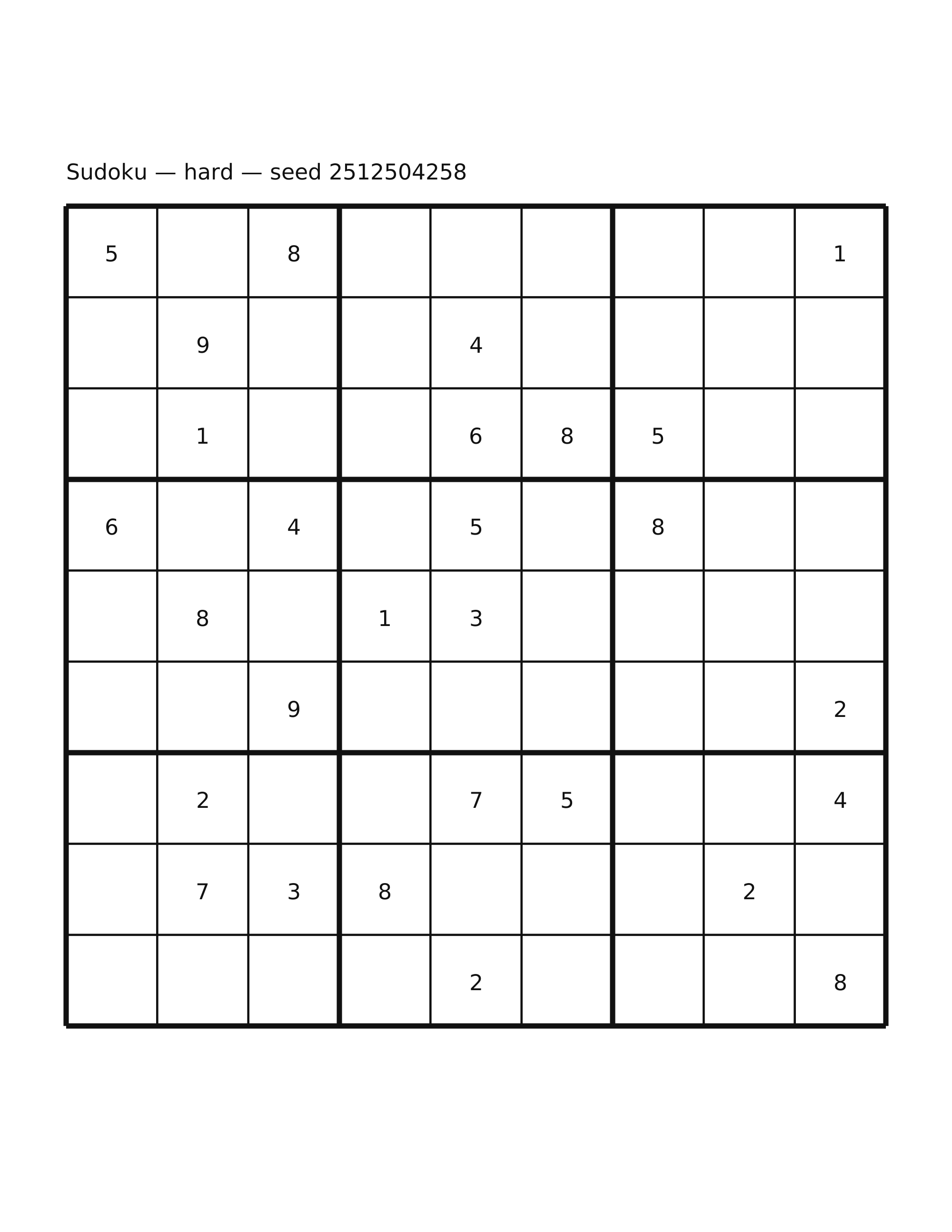 Sudoku — hard #32