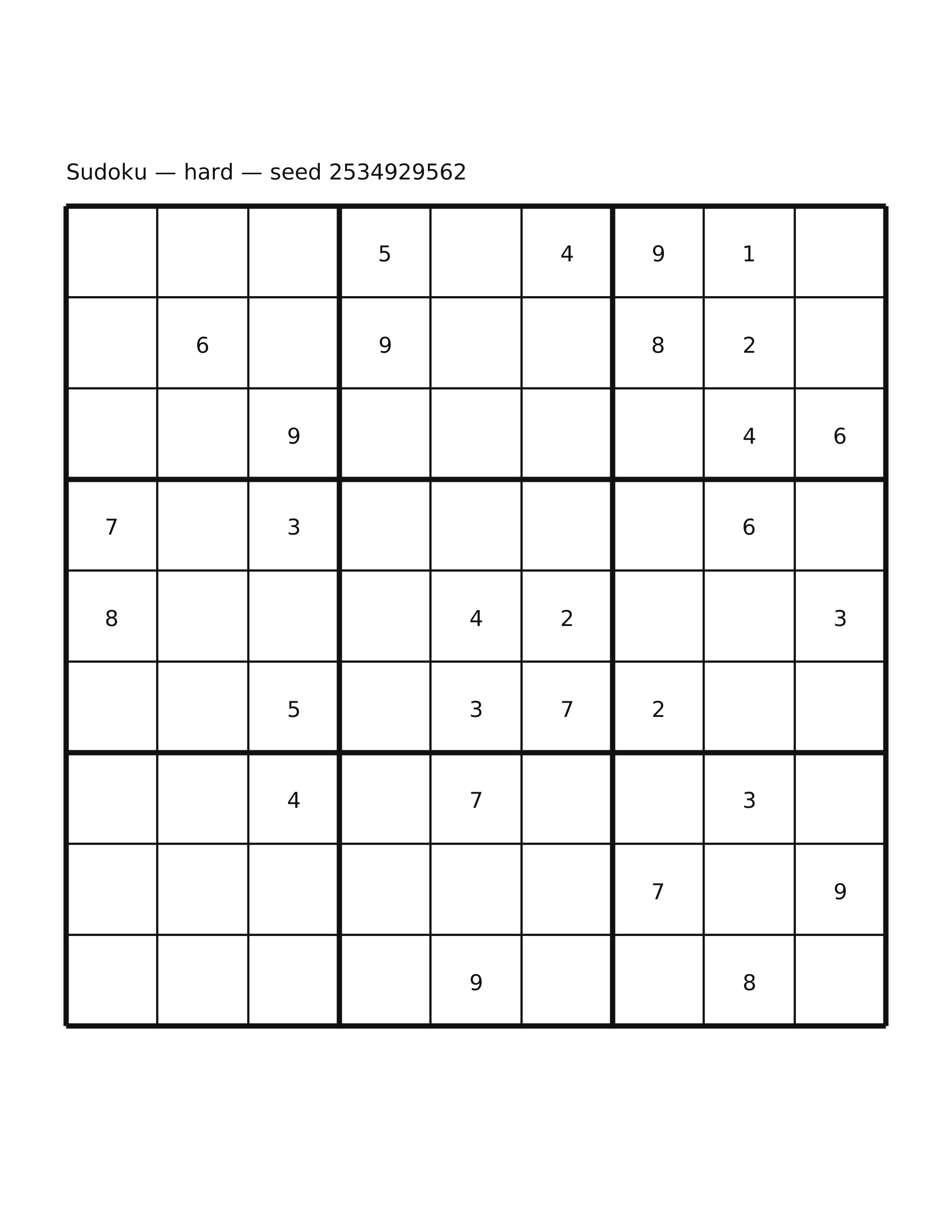 Sudoku — hard #33